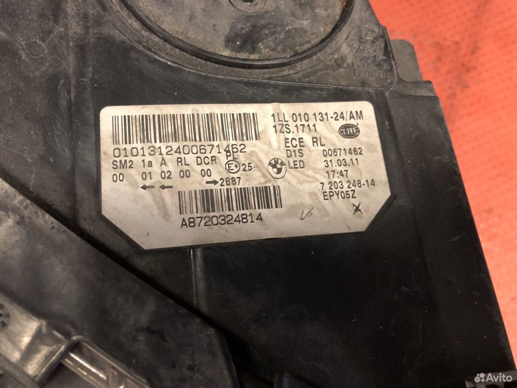 Фара левая правая BMW 5 серия F10/F11/F07 2011, 37000 рублей, Москва