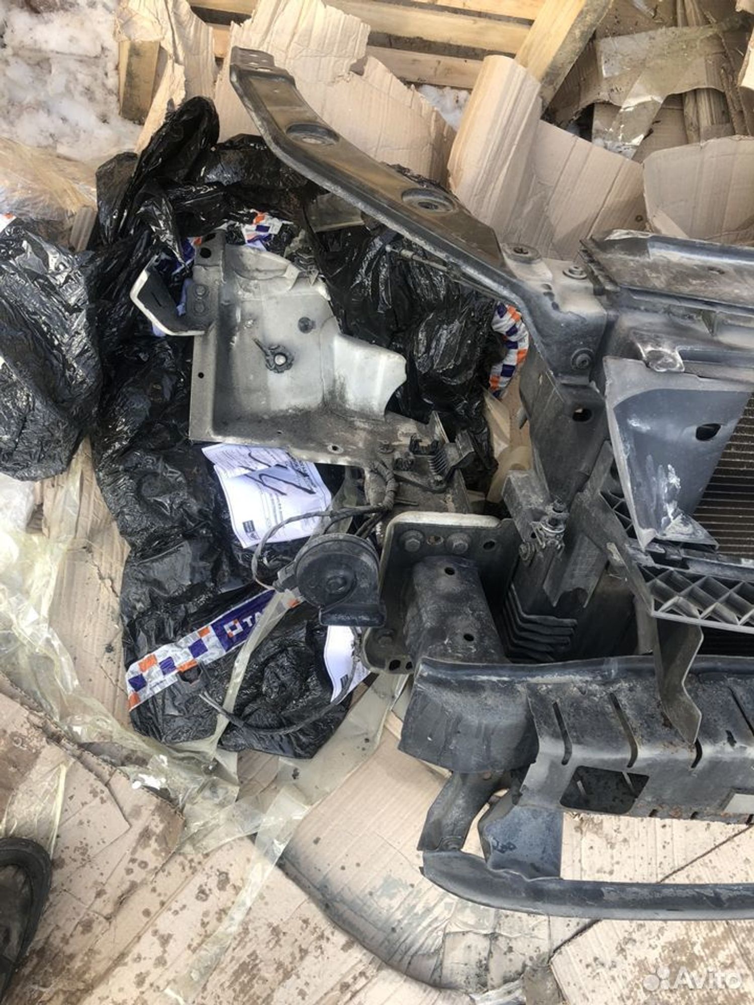 Телевизор рамка радиаторы в сборе sharan 2 VW бенз, 28000 рублей, Москва