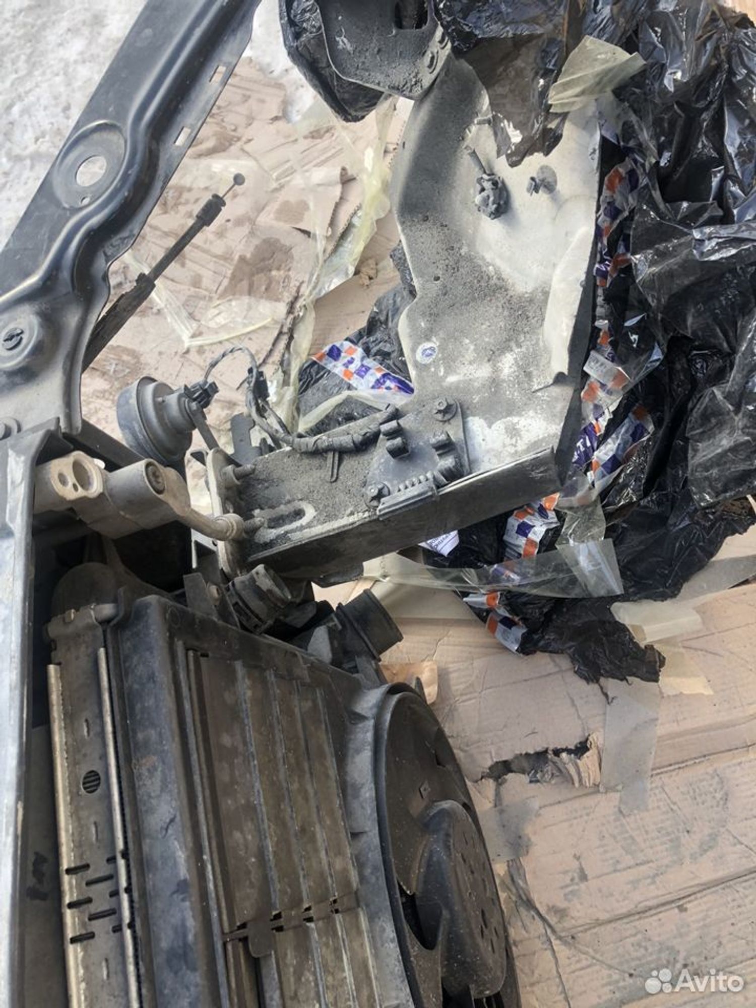 Телевизор рамка радиаторы в сборе sharan 2 VW бенз, 28000 рублей, Москва