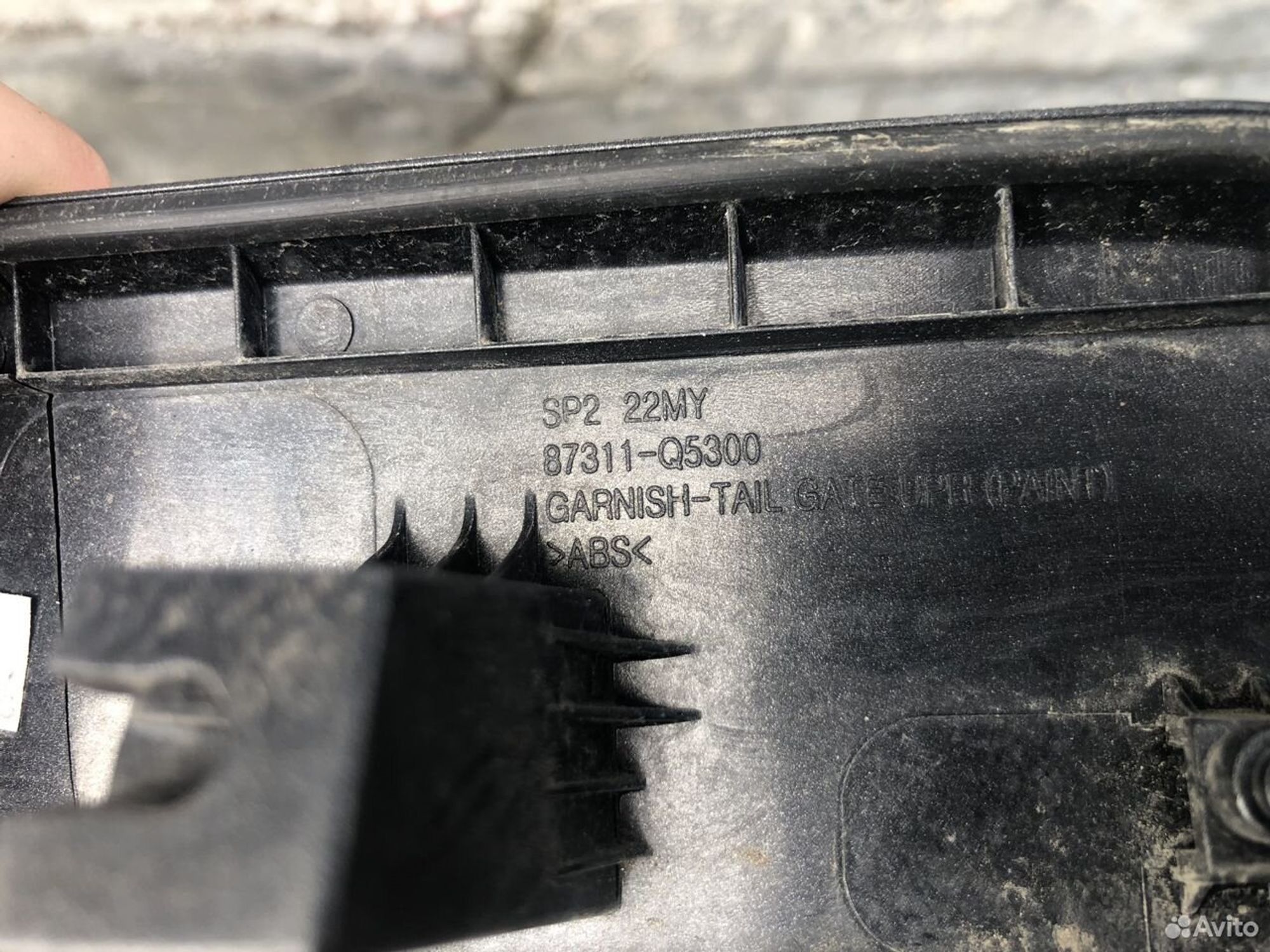 Накладка крышки багажника Киа Селтос 2020, 7500 рублей, Челябинск