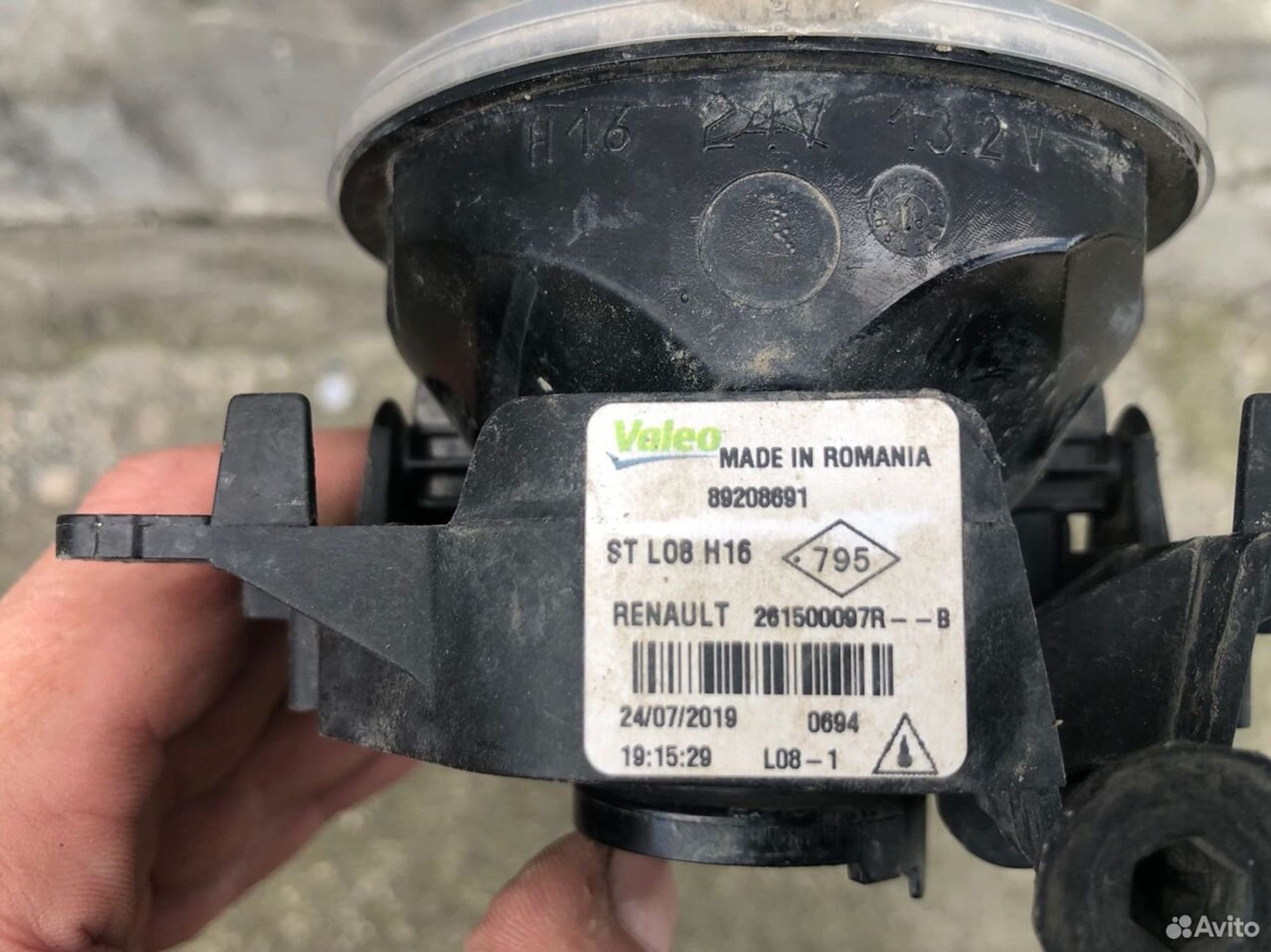 Фара противотуманная Рено, Лада, 1500 рублей, Челябинск