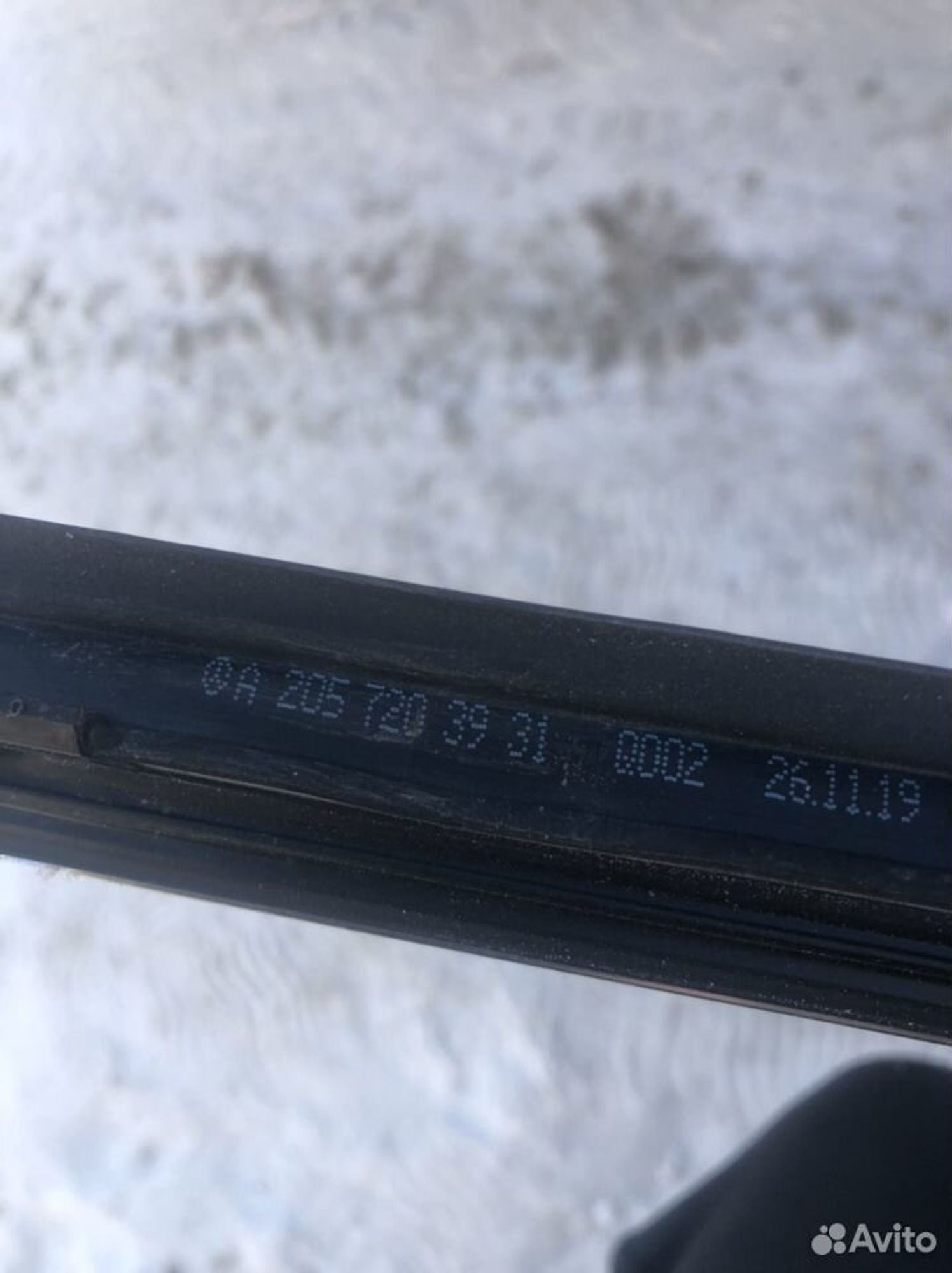 Молдинг стекла передний левый Мерседес С W205, 2000 рублей, Челябинск