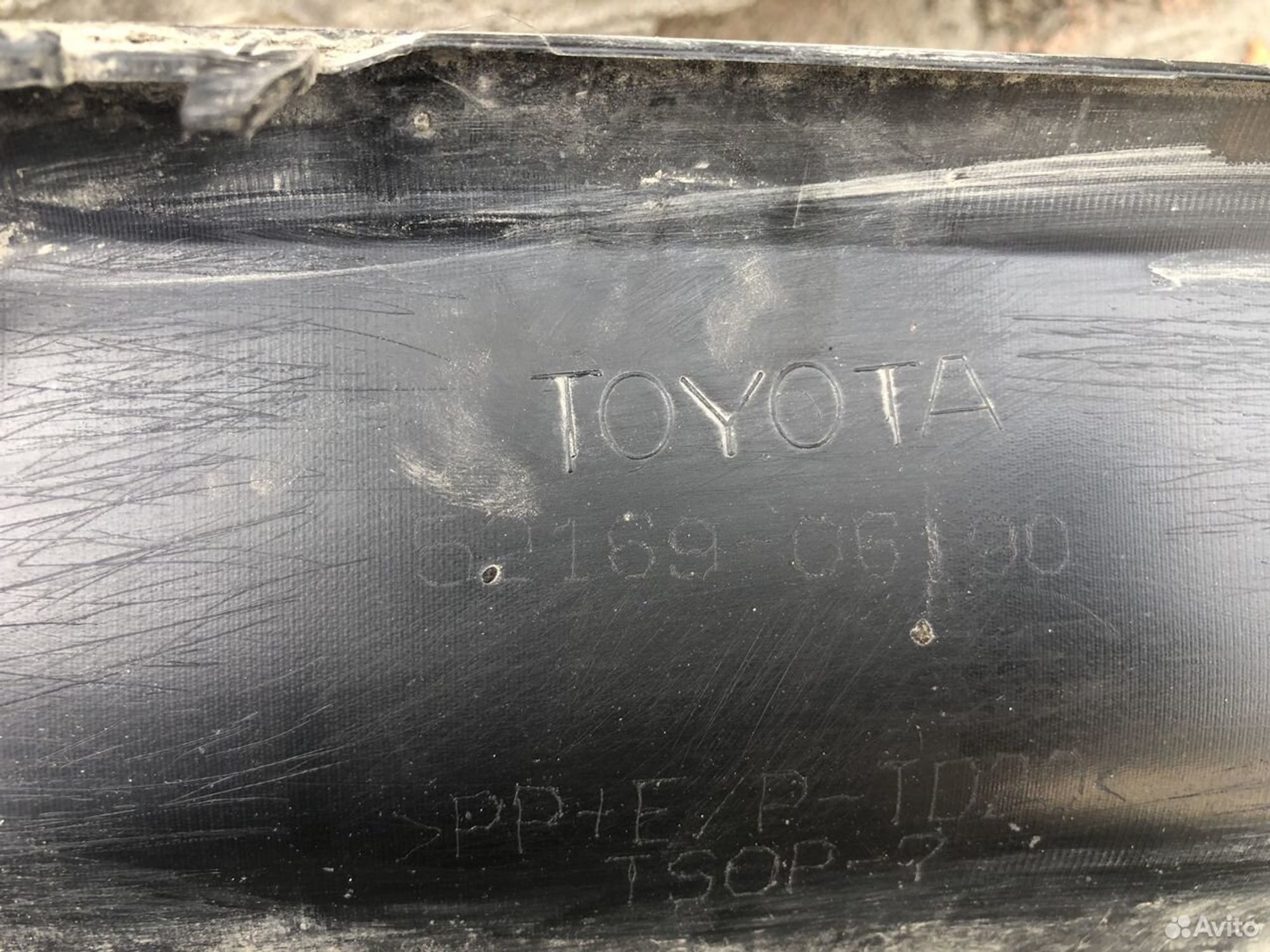 Спойлер юбка заднего бампера Тойота Камри 70, 2000 рублей, Челябинск
