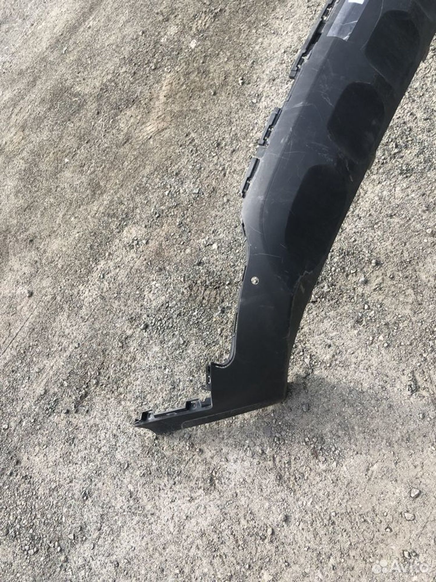 Спойлер юбка заднего бампера Киа Спортейдж 4 QL, 1000 рублей, Челябинск