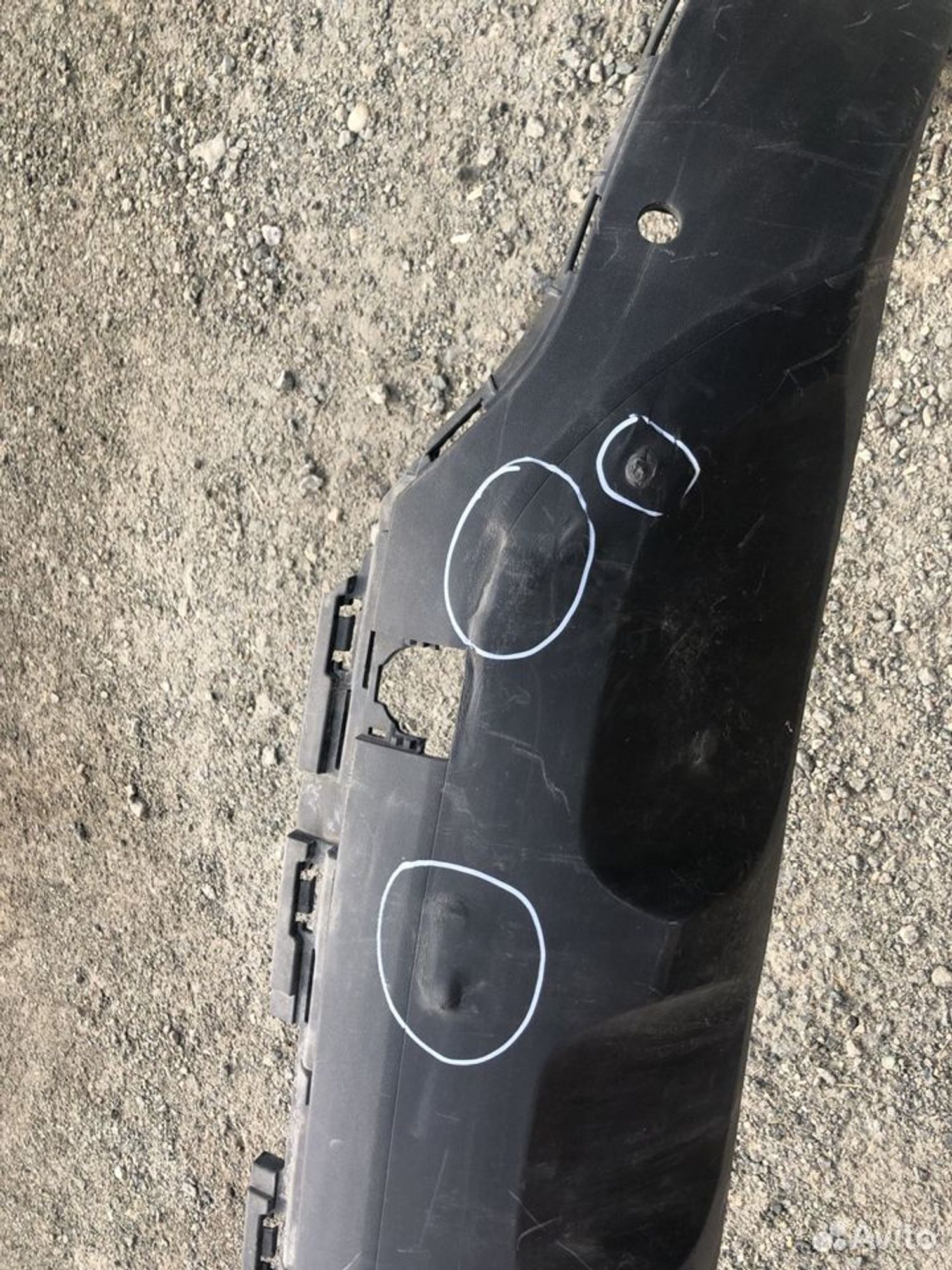 Спойлер юбка заднего бампера Киа Спортейдж 4 QL, 1000 рублей, Челябинск