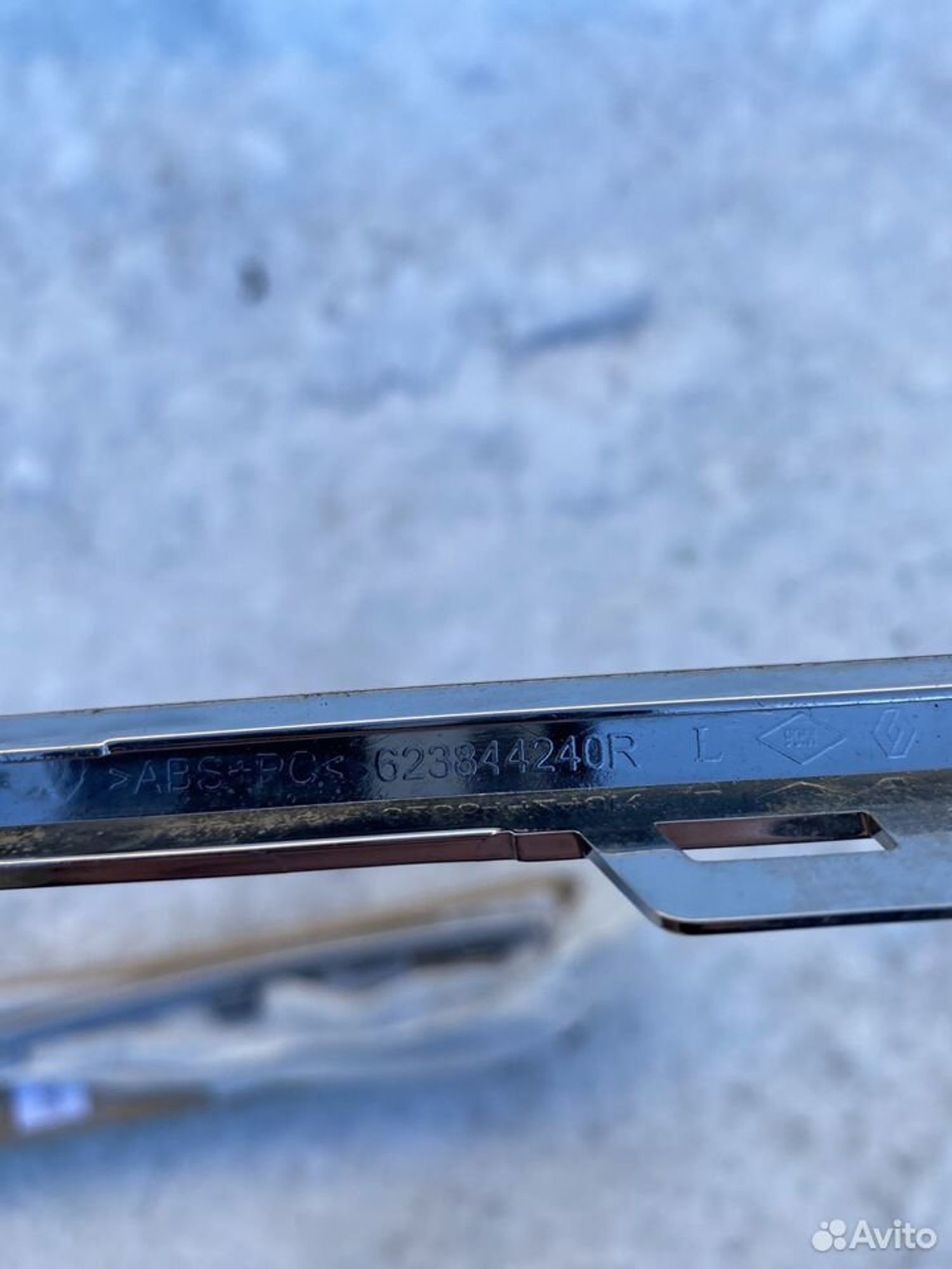 Хром накладки решётки радиатора Рено Логан 2 18, 3000 рублей, Челябинск