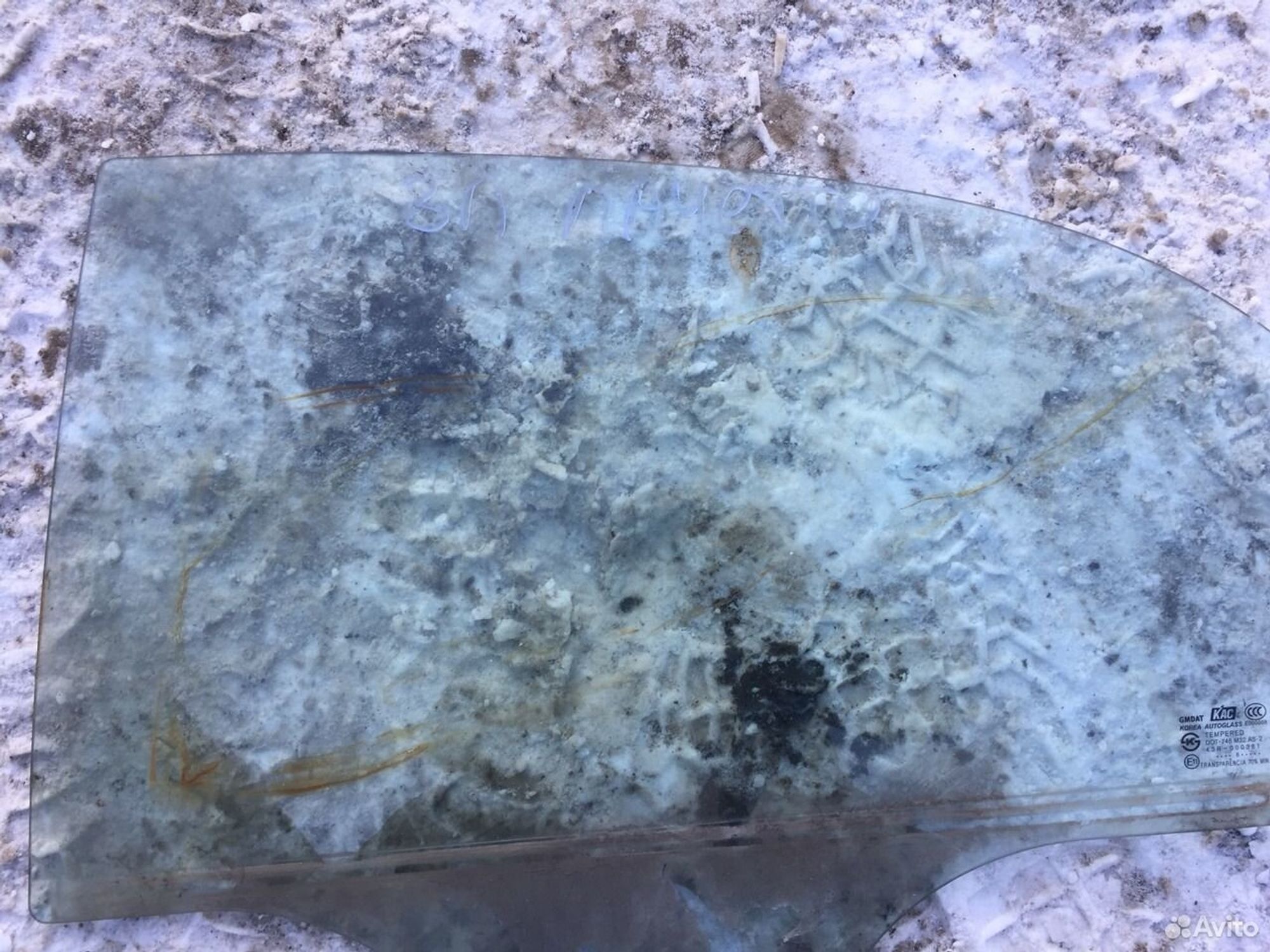 Стекло задней левой двери Шевроле Лачетти хетчбэк, 1000 рублей, Челябинск