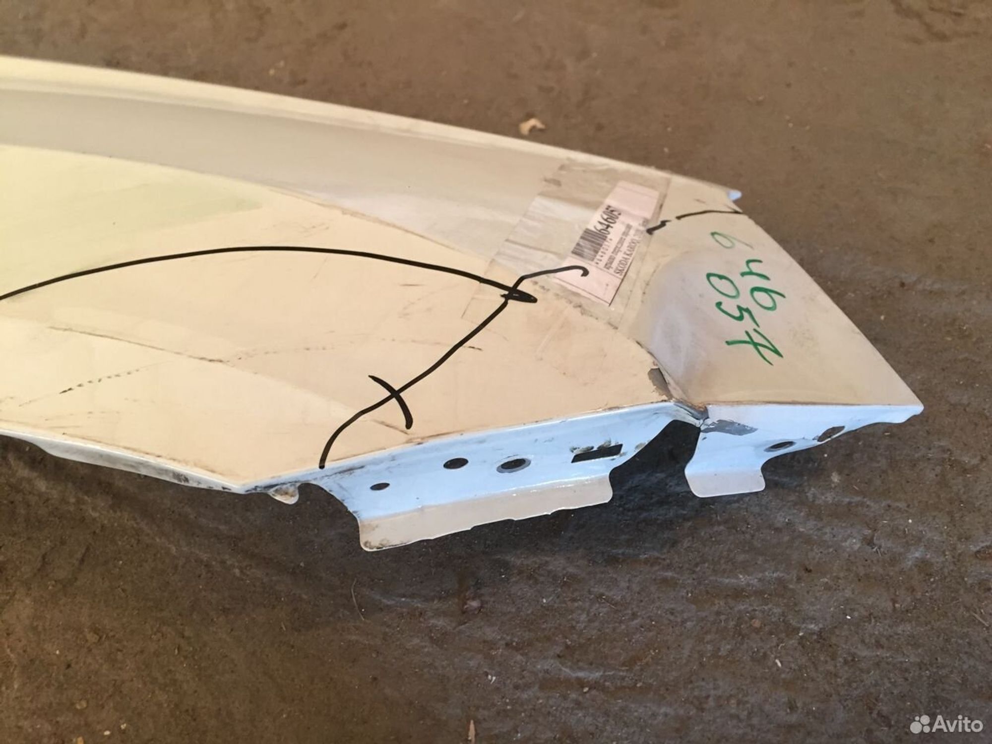 Крыло переднее правое skoda karoq, 4000 рублей, Челябинск