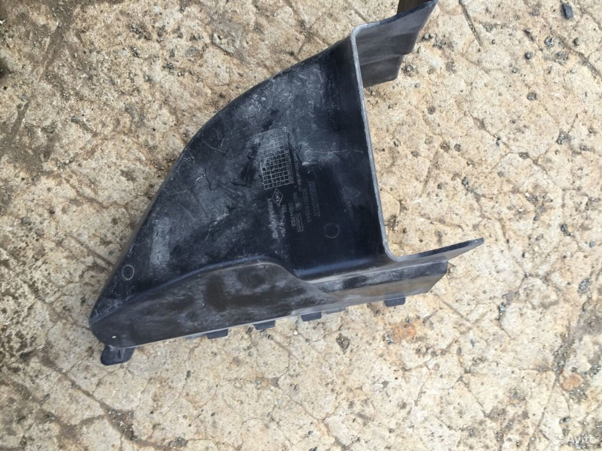 Дефлектора переднего бампера Рено Логан 2010-2014, 400 рублей, Челябинск