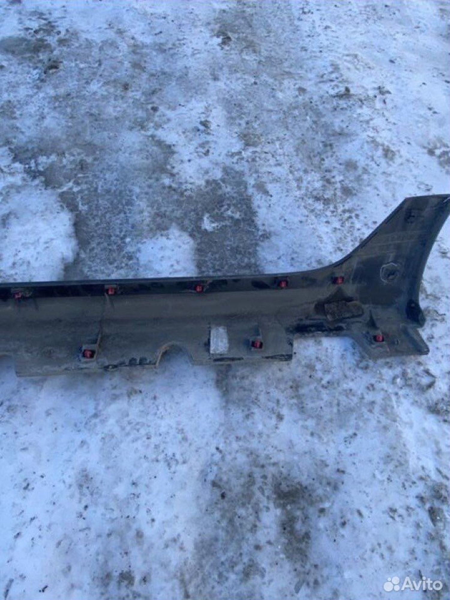 Накладка порога правая Киа Рио 4 X-Line 2017-23, 2500 рублей, Челябинск