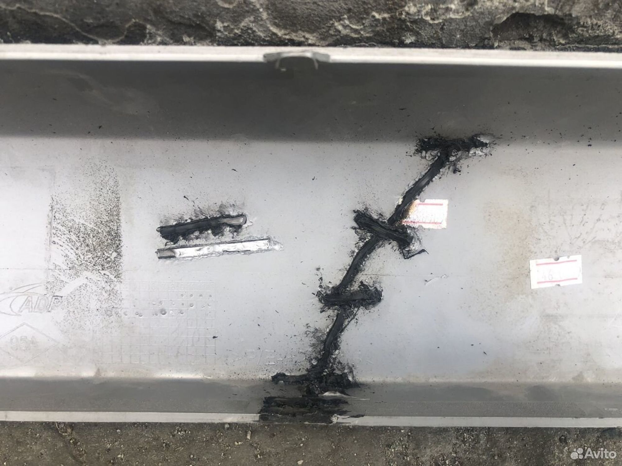 Накладка заднего бампера Рено Дасте 2 2021-н/в, 3800 рублей, Челябинск