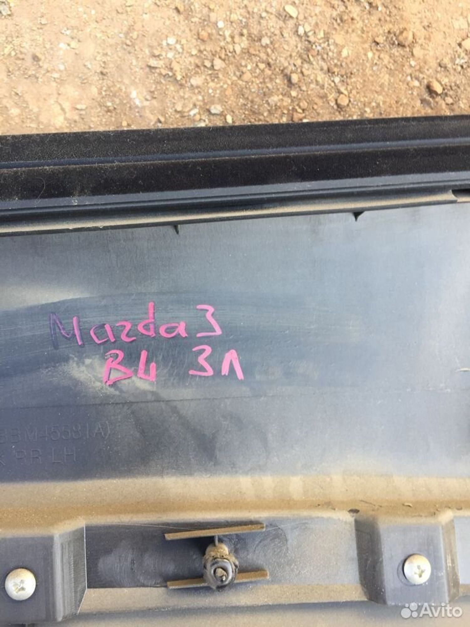 Обшивка задней левой двери Мазда 3 BL седан, 1500 рублей, Челябинск
