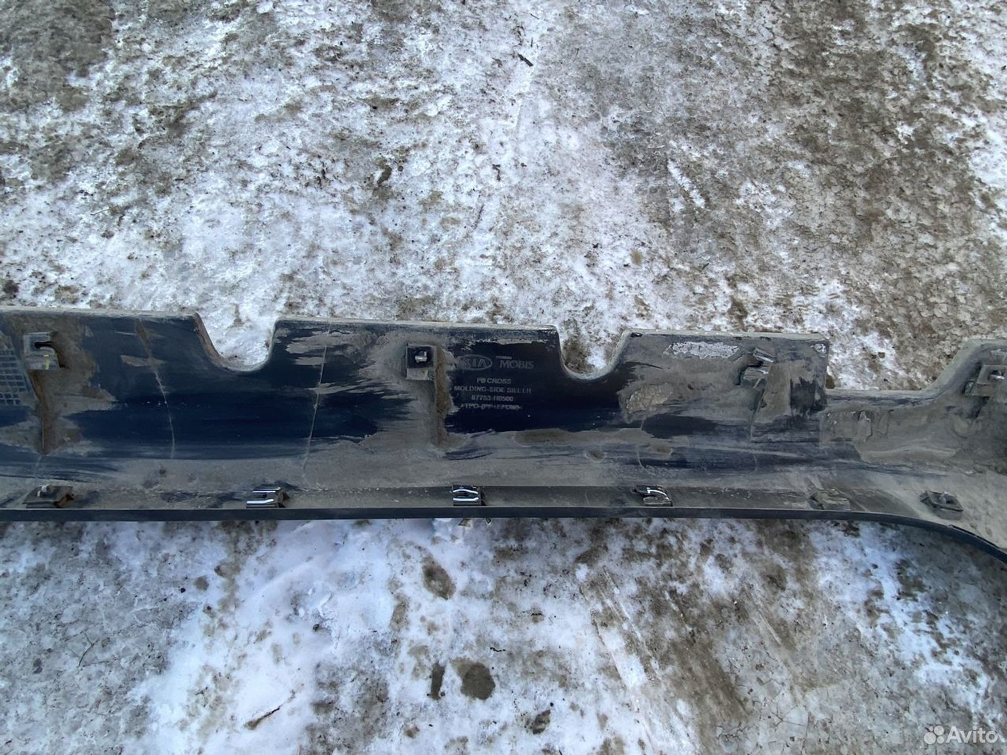 Накладка левого порога Киа Рио 4 X-Line, 3000 рублей, Челябинск