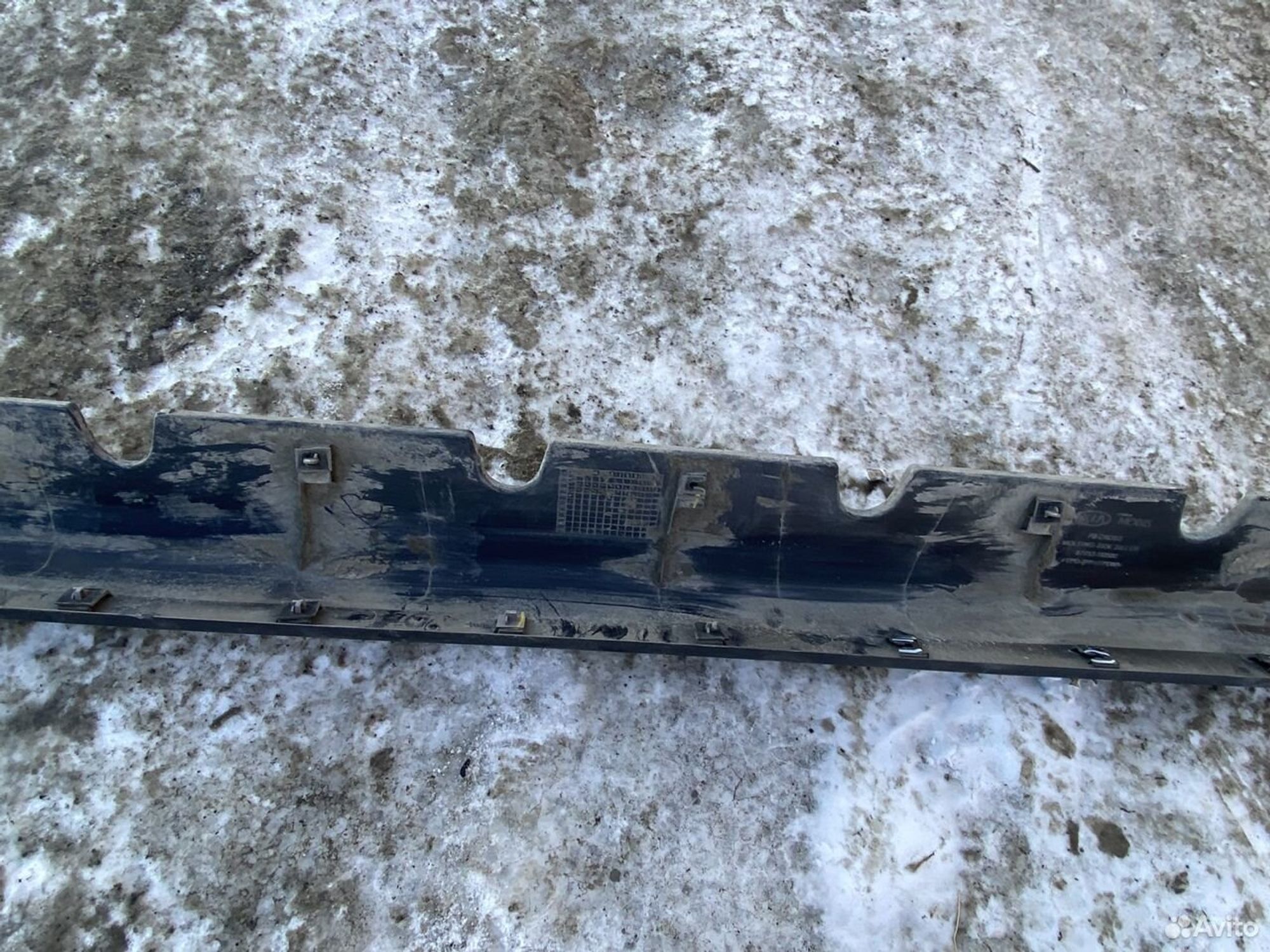 Накладка левого порога Киа Рио 4 X-Line, 3000 рублей, Челябинск