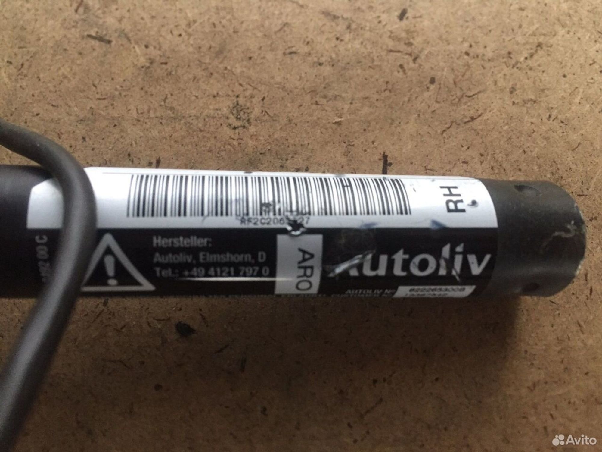 Преднатежитель с пиропатроном правый Опель Астра j, 1200 рублей, Челябинск