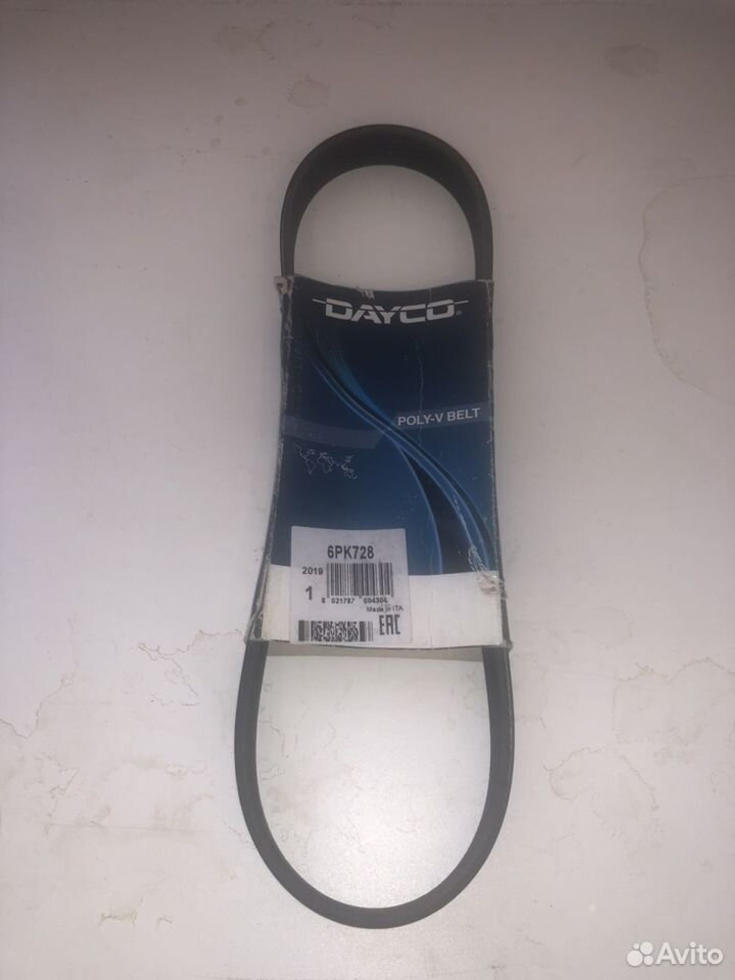 Ремень поликлиновый Dayco 6PK728, 500 рублей, Челябинск