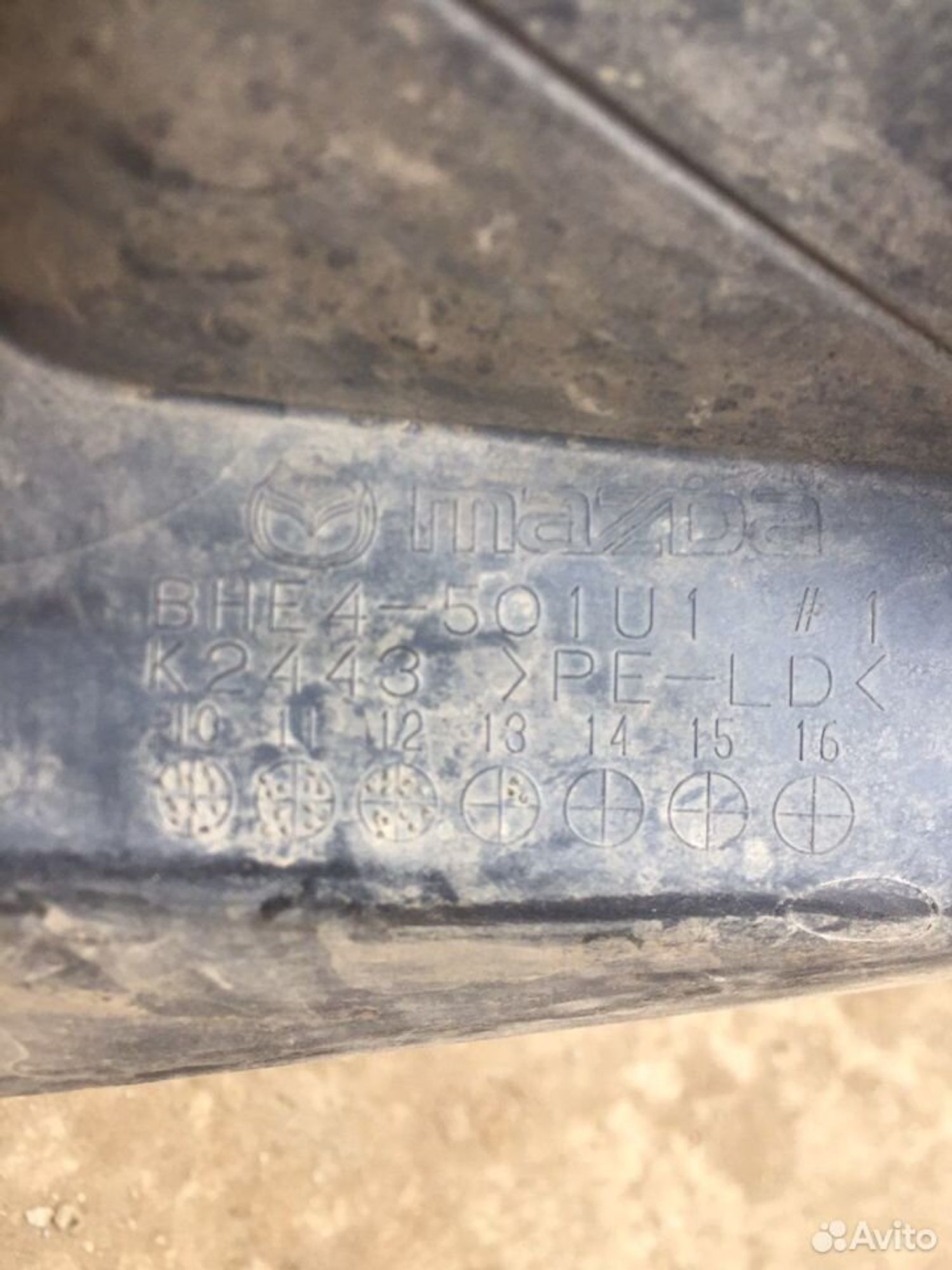 Дефлектор бампера правый Мазда 3 BL 09-13, 500 рублей, Челябинск