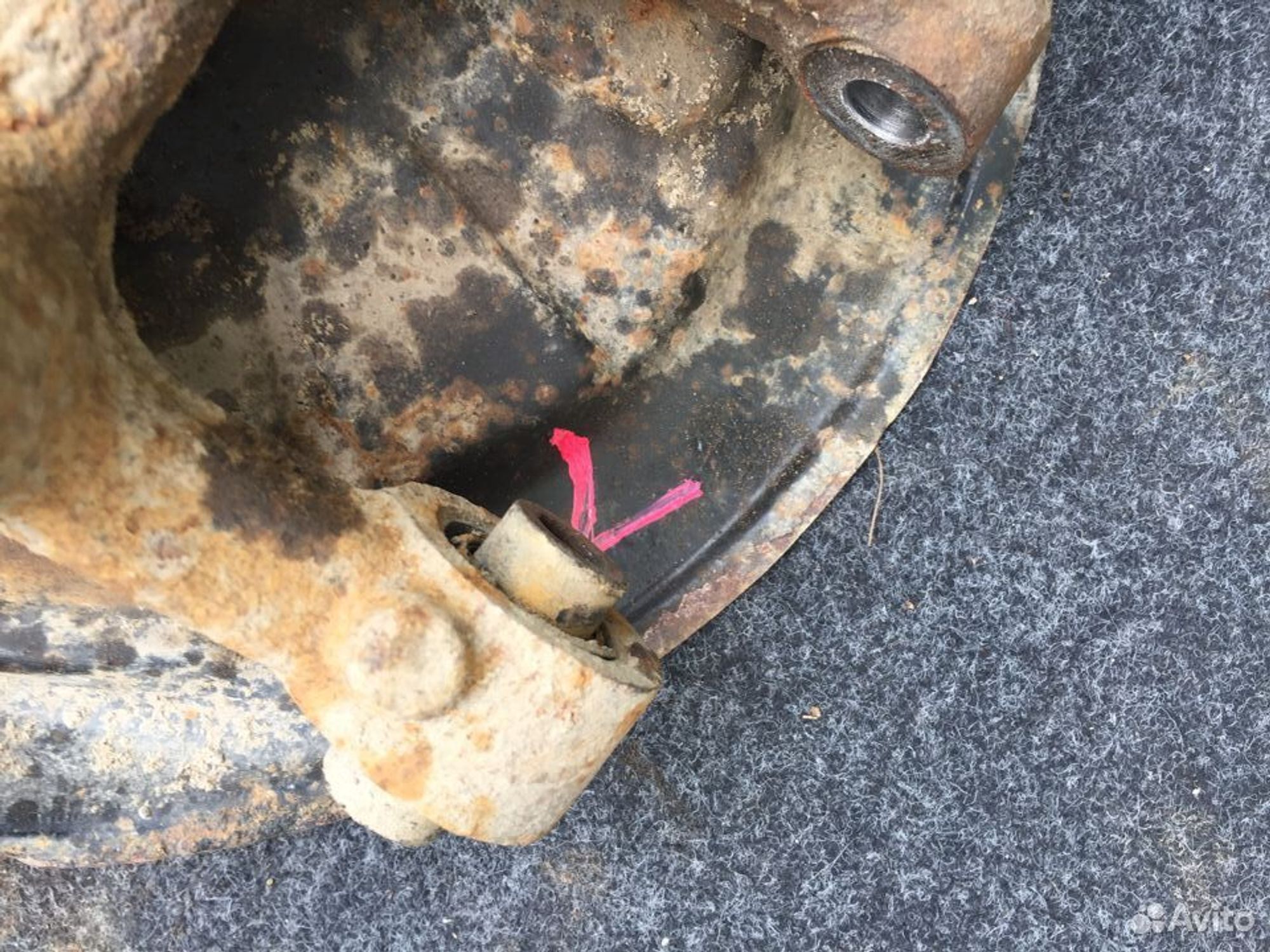 Кулак задний левый Шкода Октавия А5, 2500 рублей, Челябинск