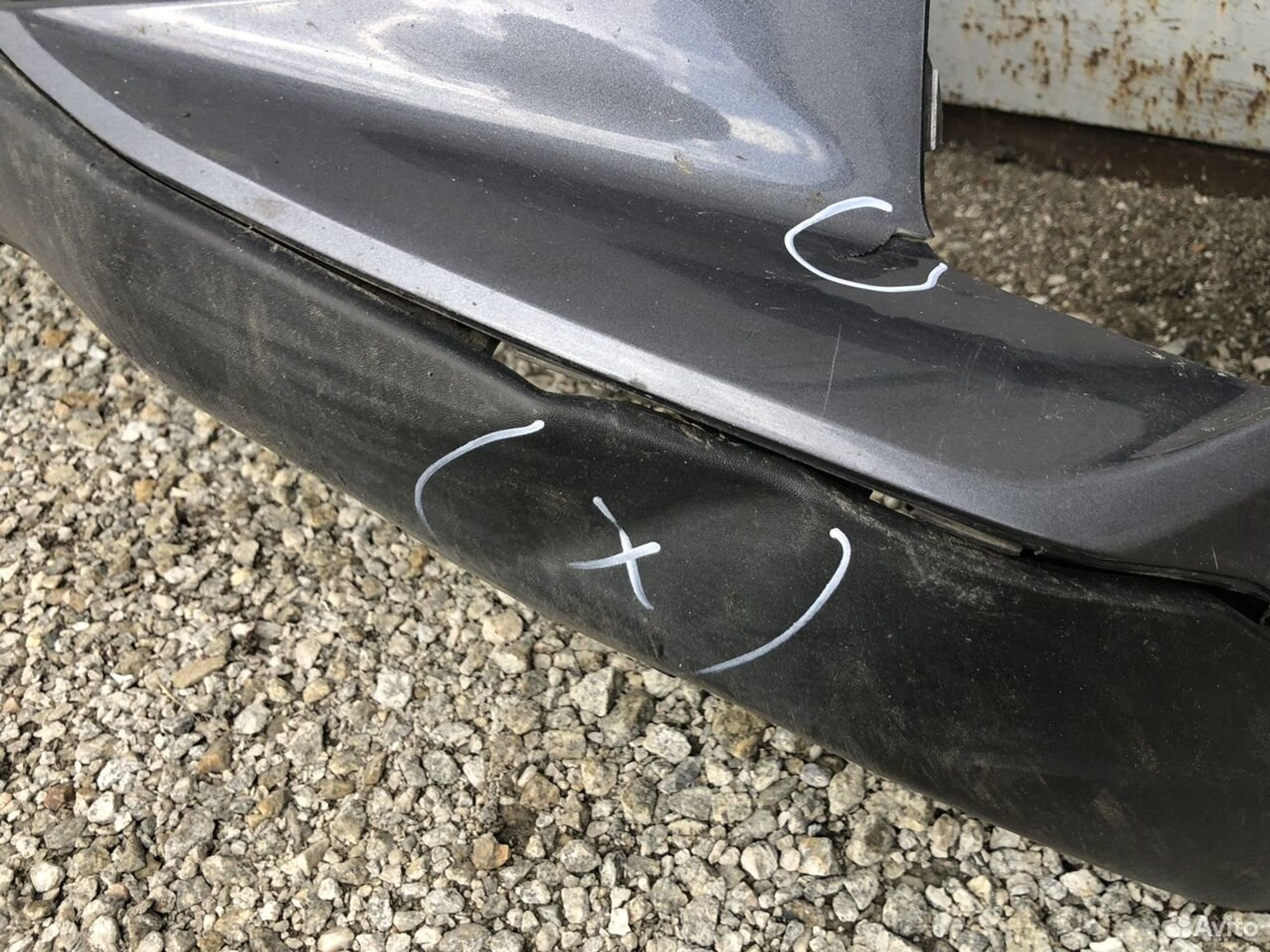 Бампер передний Киа Рио 4 X-Line рест 20, 8500 рублей, Челябинск