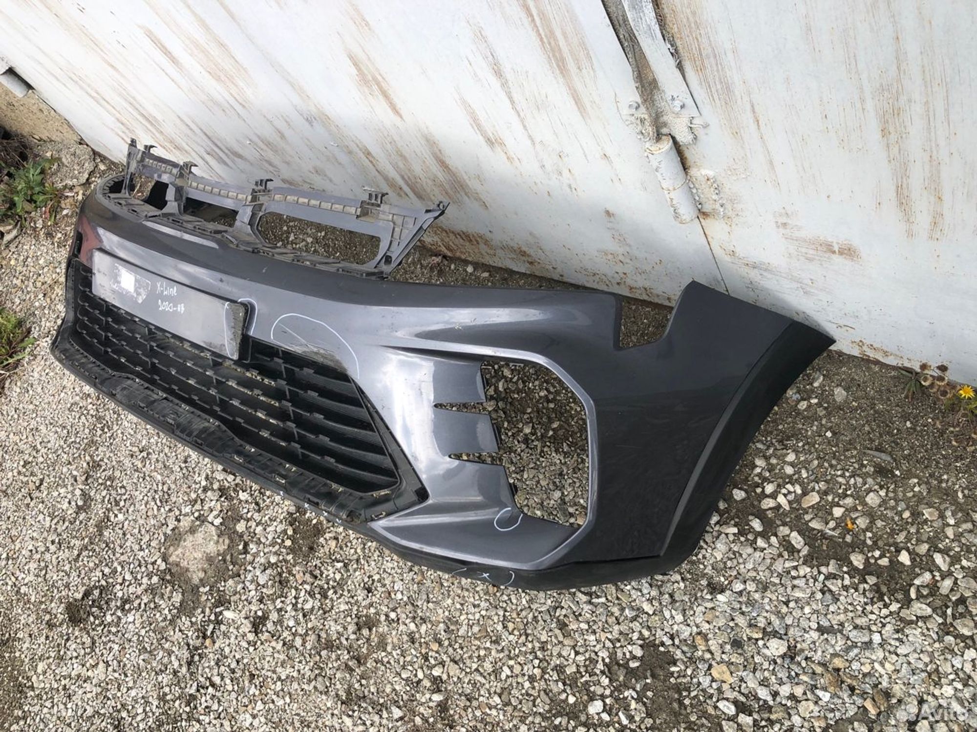 Бампер передний Киа Рио 4 X-Line рест 20, 8500 рублей, Челябинск