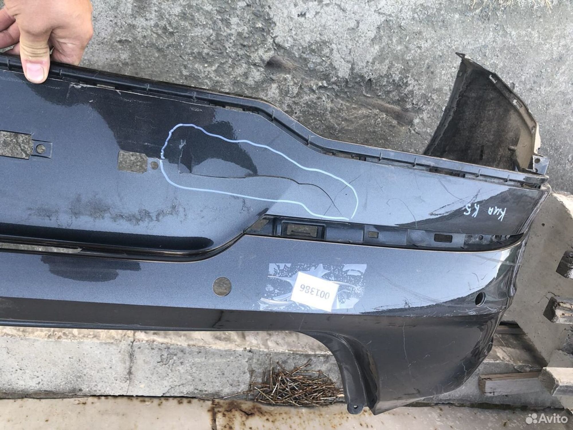 Бампер задний Киа К 5, 7500 рублей, Челябинск