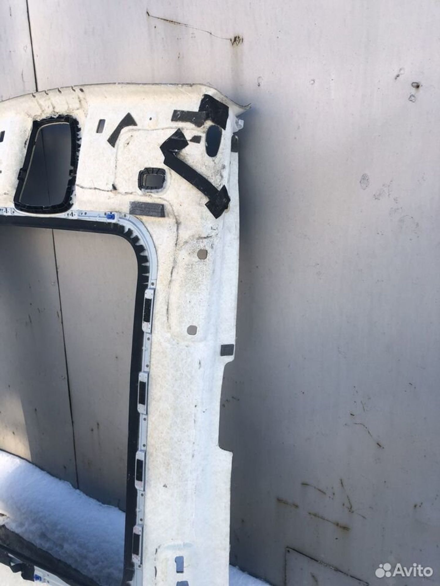 Обшивка потолка Киа К5 под понараму, черная, 5000 рублей, Челябинск