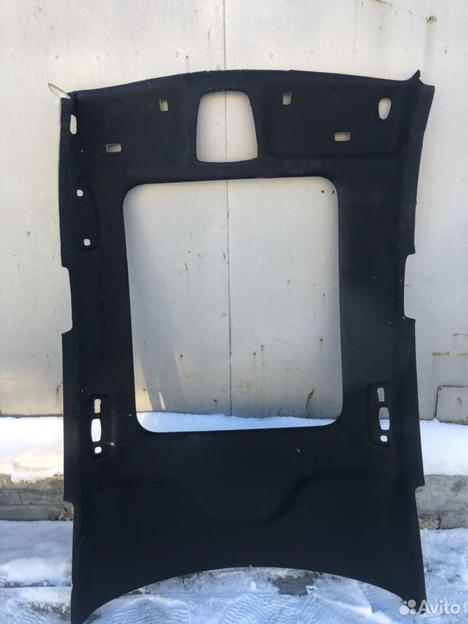 Обшивка потолка Киа К5 под понараму, черная, 5000 рублей, Челябинск