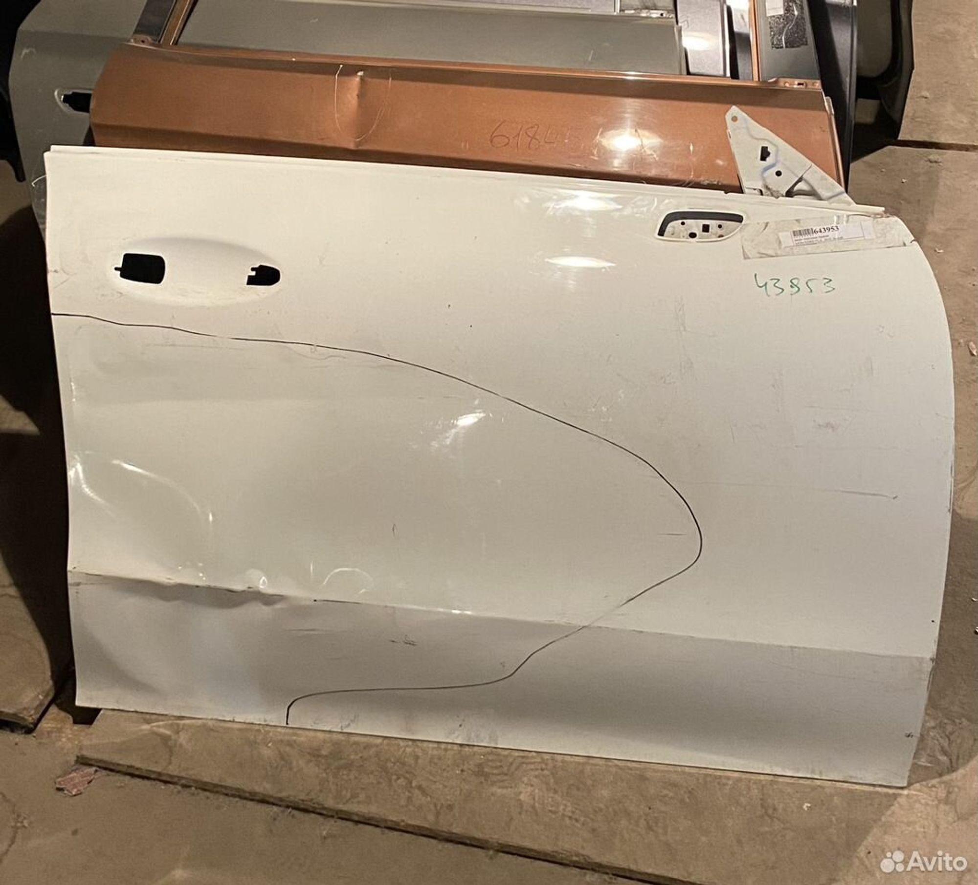 Дверь передняя правая Mercedes-Benz CLA w118, 5000 рублей, Челябинск