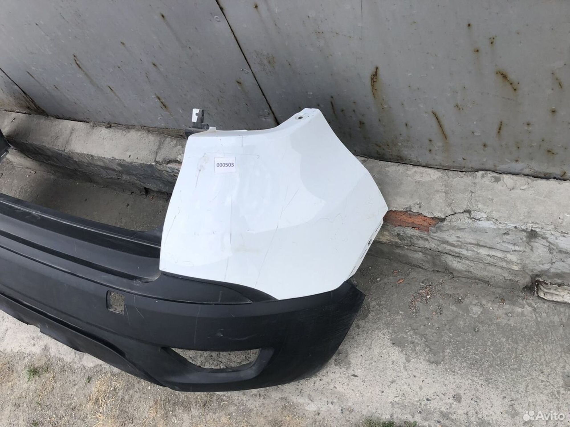 Бампер задний Renault Kaptur белый, 8500 рублей, Челябинск