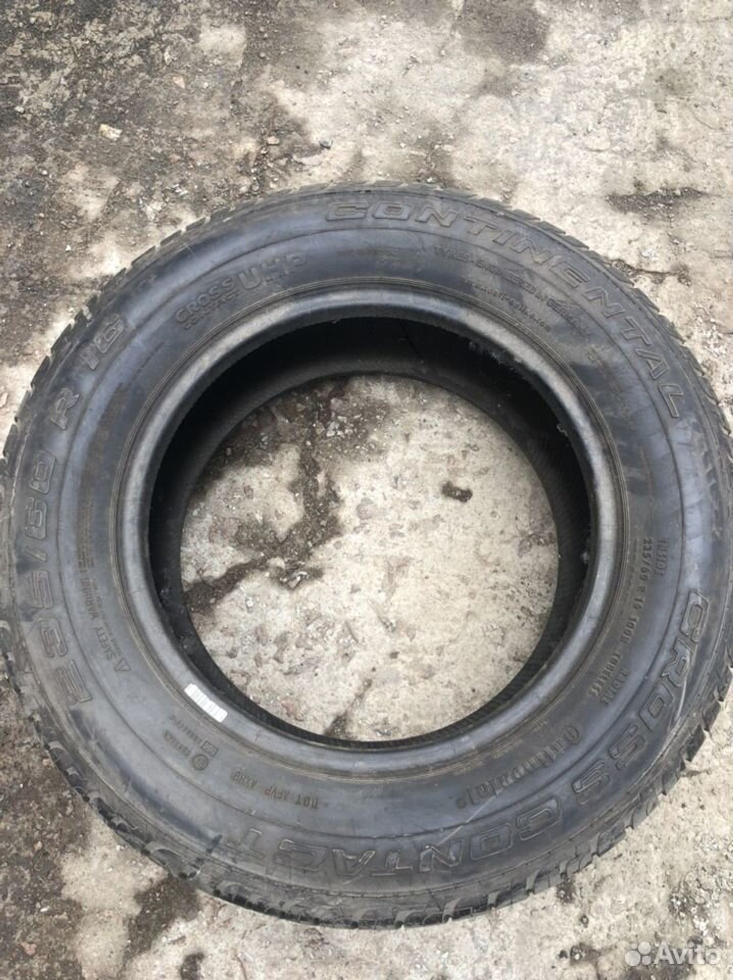 Continental ContiCrossContact UHP 235/60 R16 102, 1 шт, 4000 рублей, Челябинск