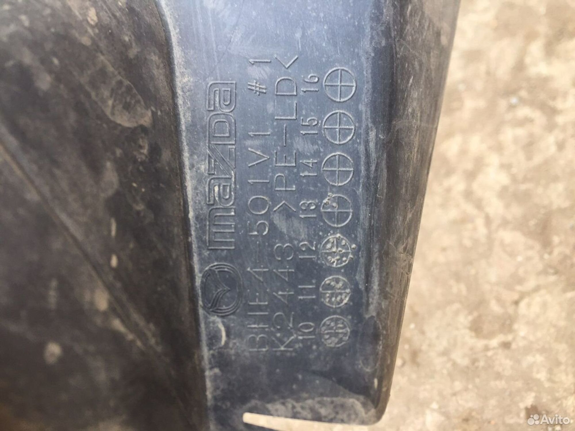 Дефлектор баммера левый Мазда 3 BL 09-13, 500 рублей, Челябинск