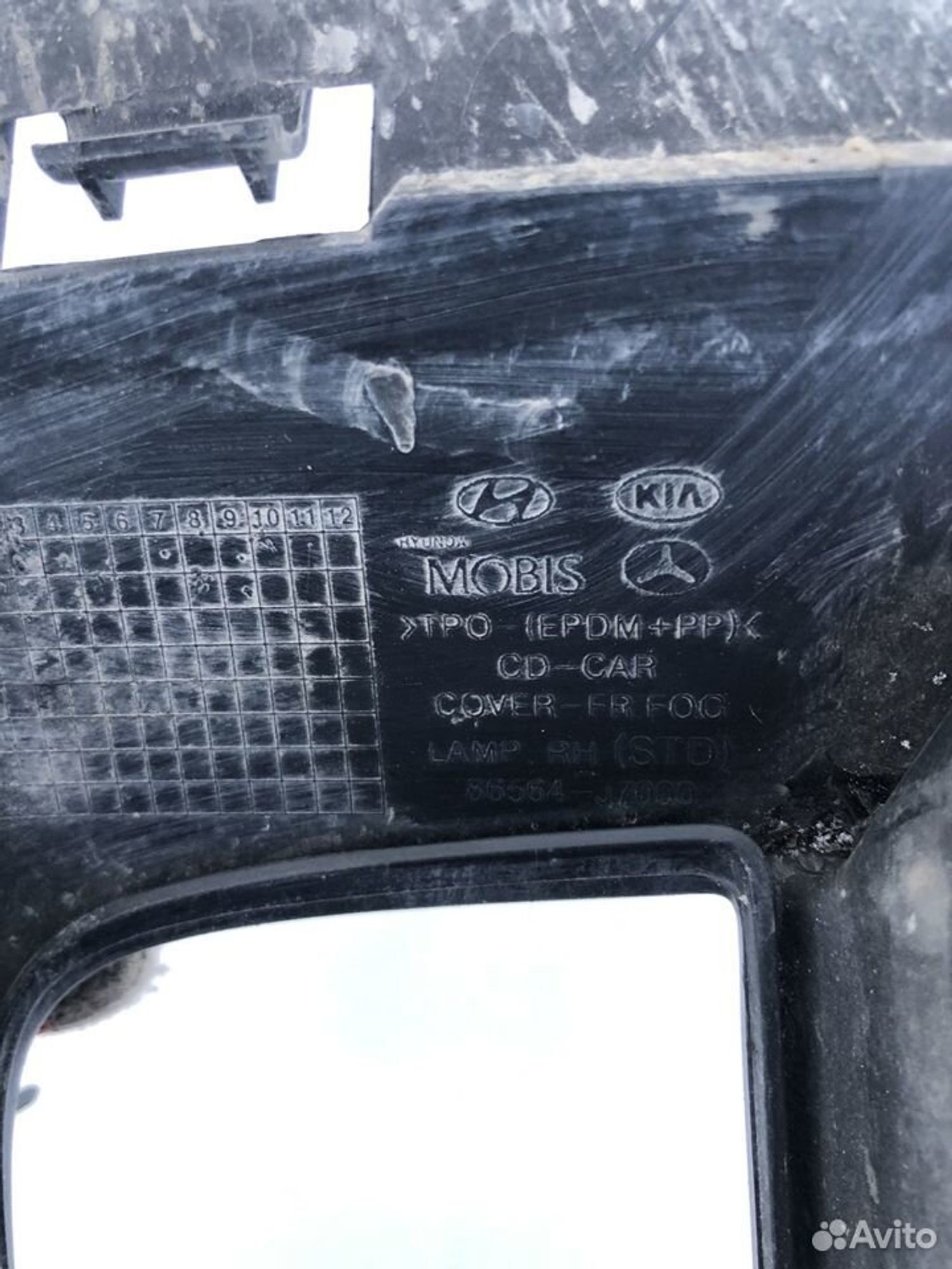 Накладка птф правая Киа Сид 3 18-21, 2000 рублей, Челябинск