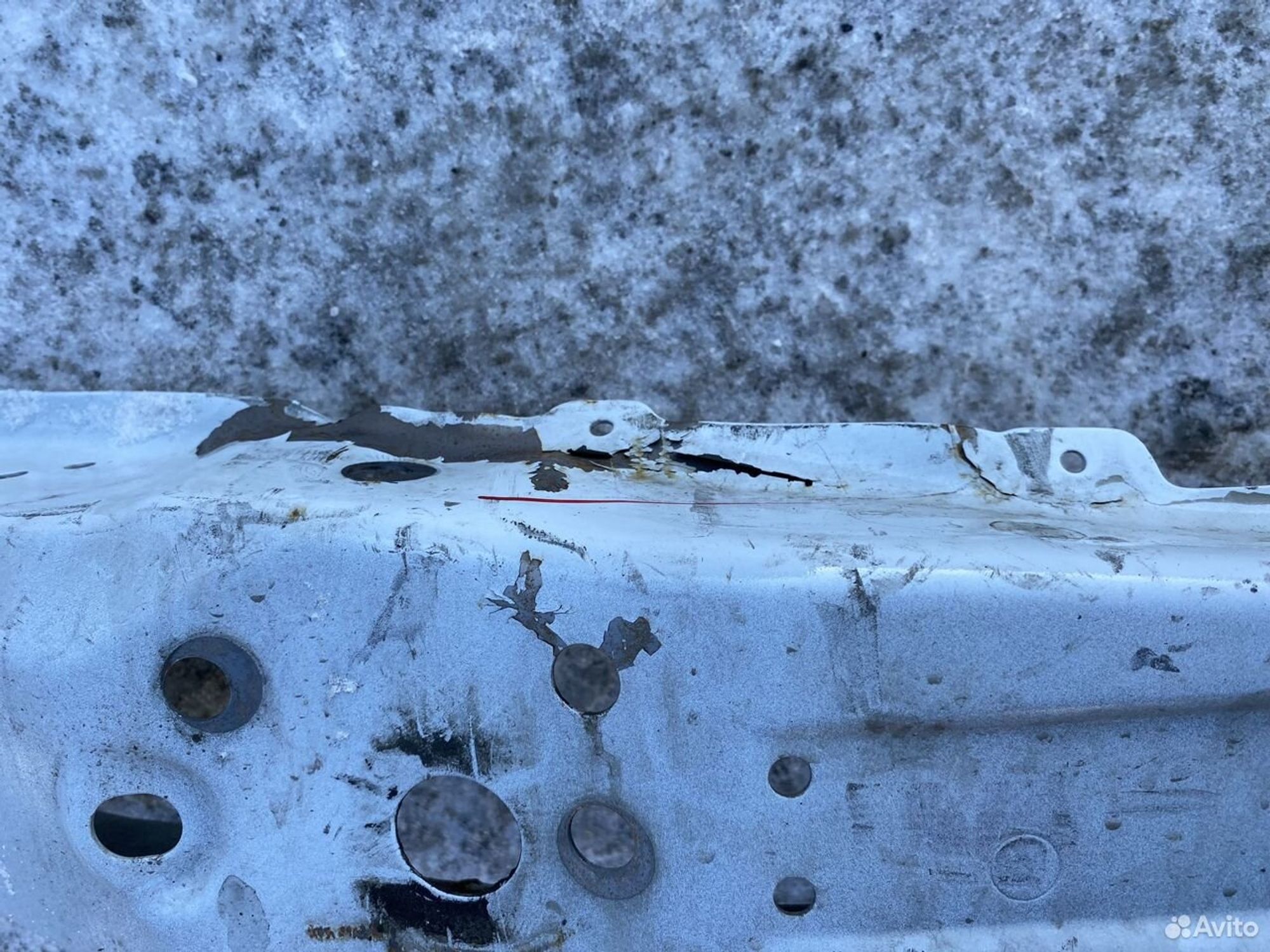 Усилитель переднего бампера Лада Ларгус FL 2020, 2000 рублей, Челябинск