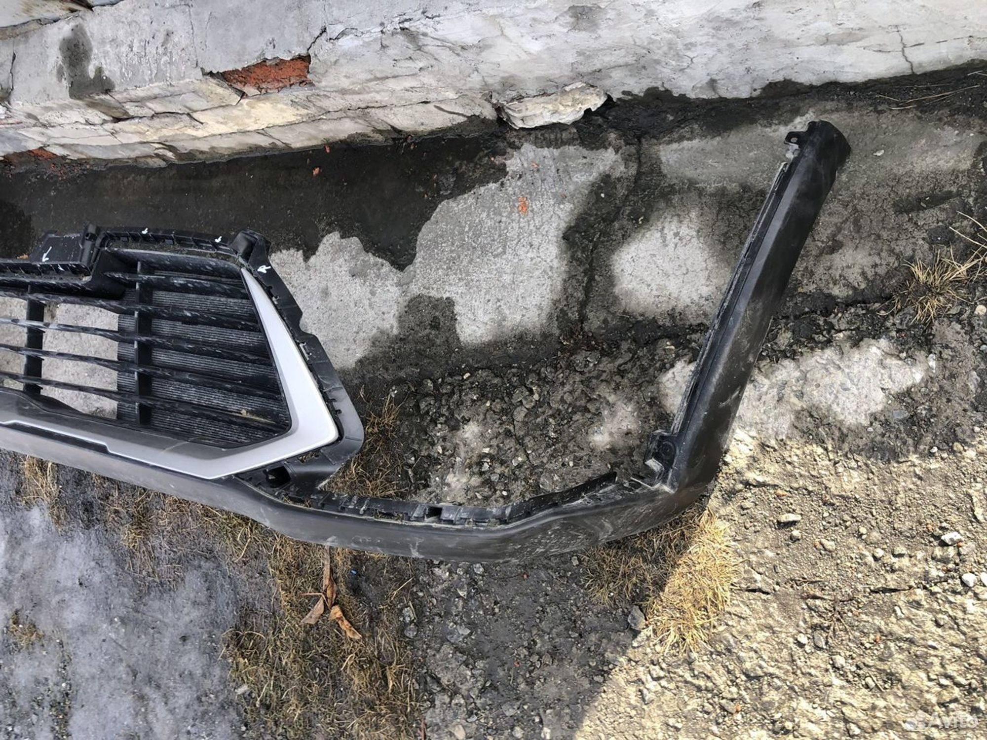 Спойлер юбка переднего бампера Киа Рио X-Line, 6000 рублей, Челябинск