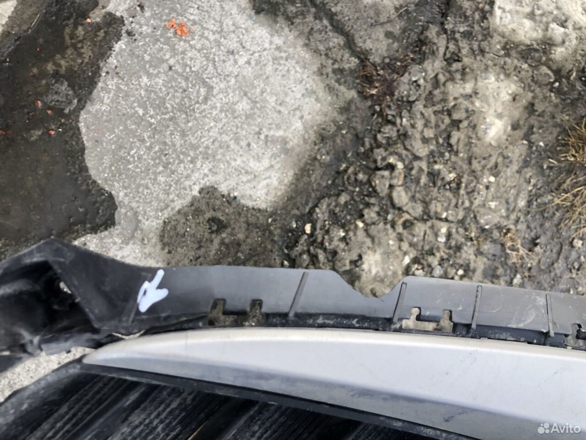 Спойлер юбка переднего бампера Киа Рио X-Line, 6000 рублей, Челябинск