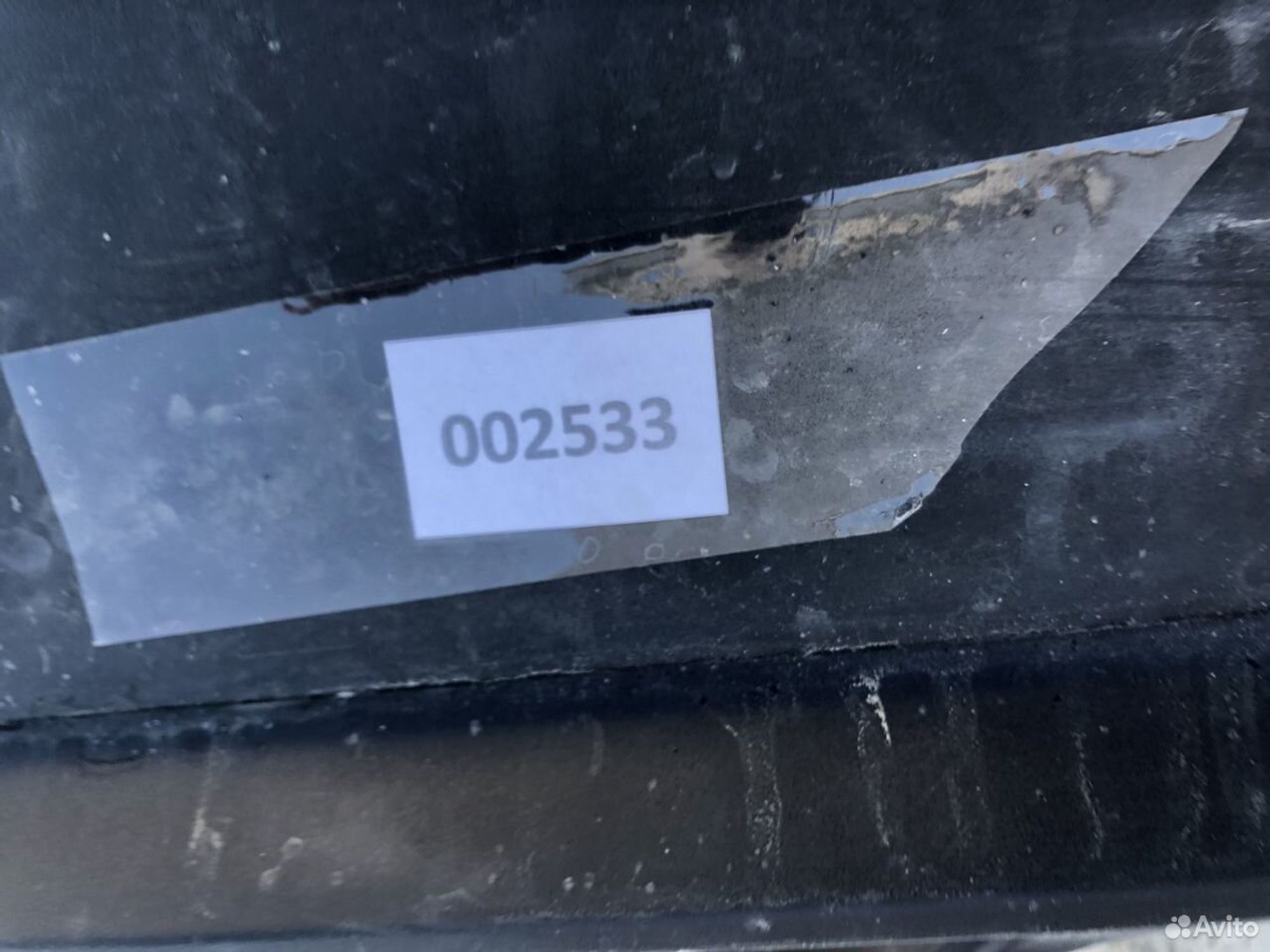 Накладка заднего бампера Киа Рио 4 рест 20, 3500 рублей, Челябинск