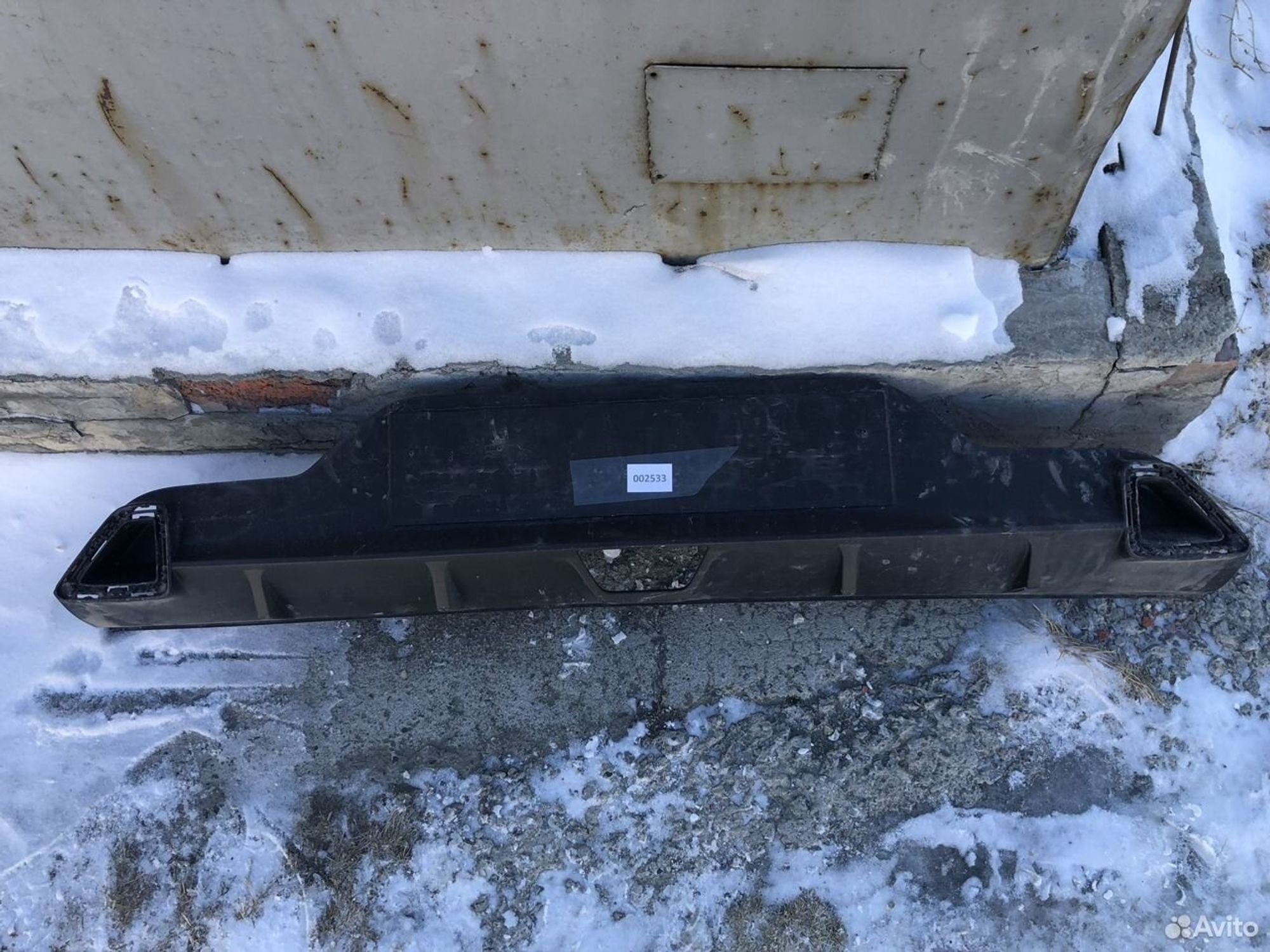 Накладка заднего бампера Киа Рио 4 рест 20, 3500 рублей, Челябинск