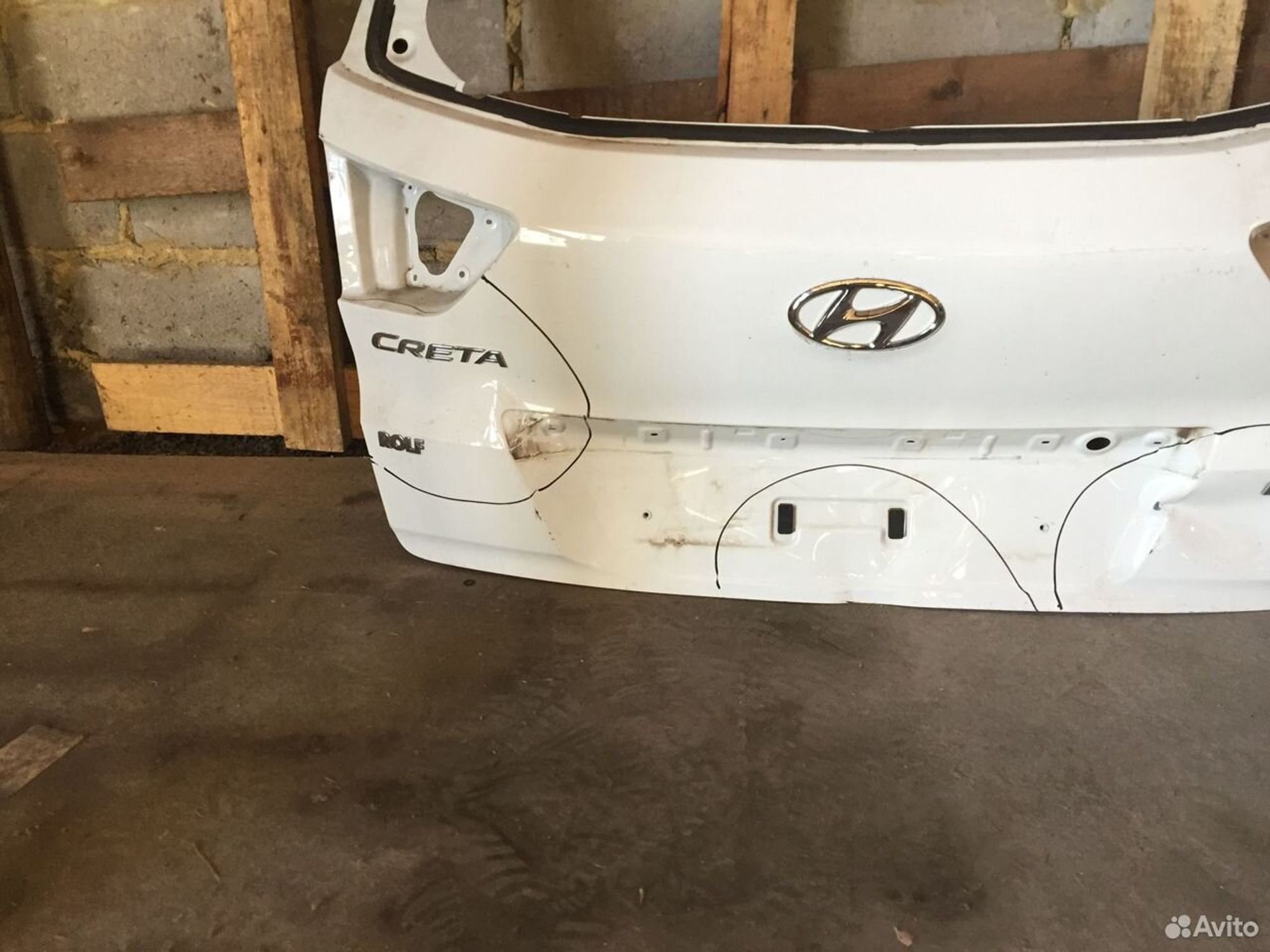 Крышка багажника Hyundai Creta, 5000 рублей, Челябинск