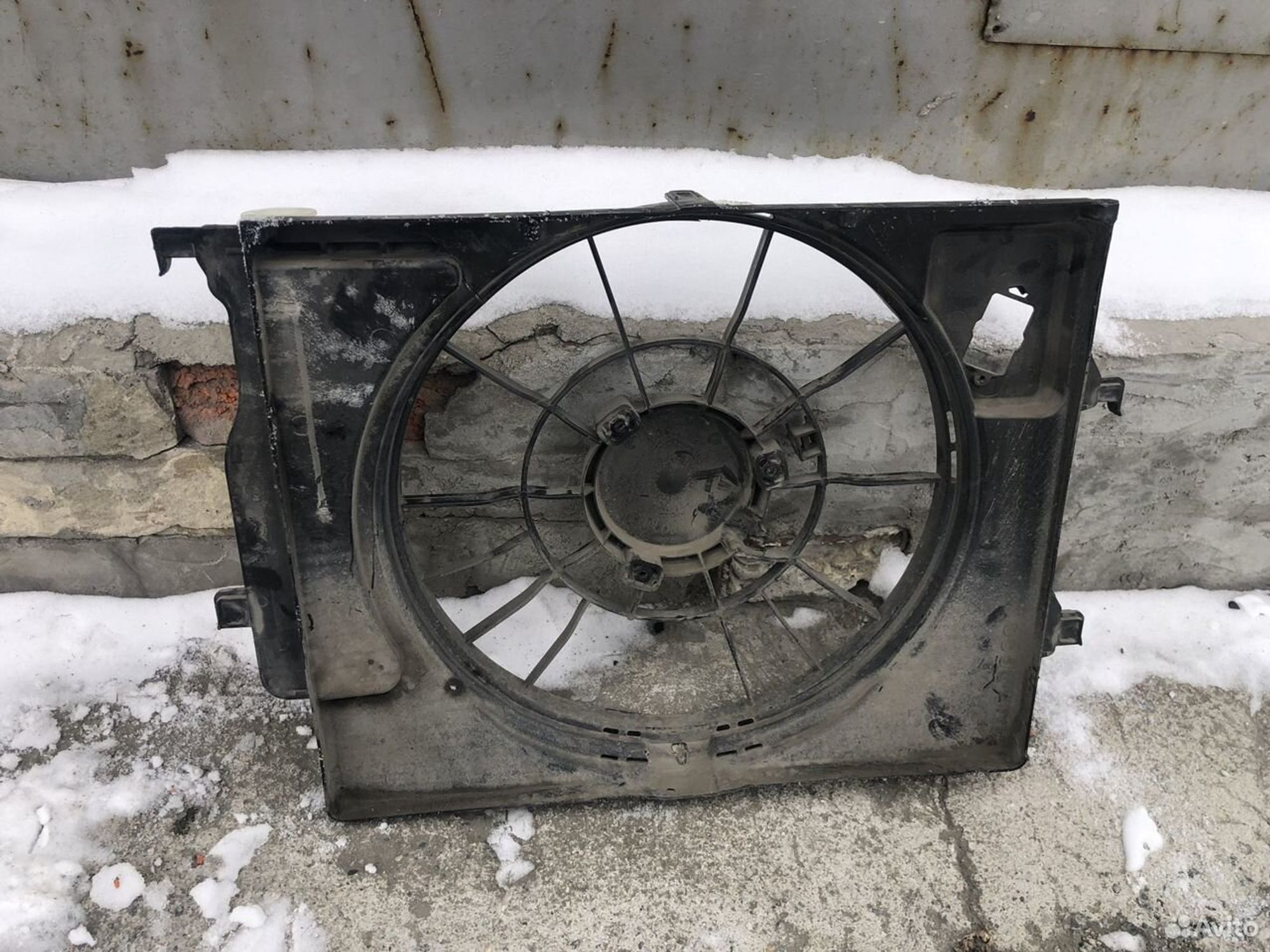 Диффузор вентилятора Киа Рио 4 2017-нв, 2000 рублей, Челябинск