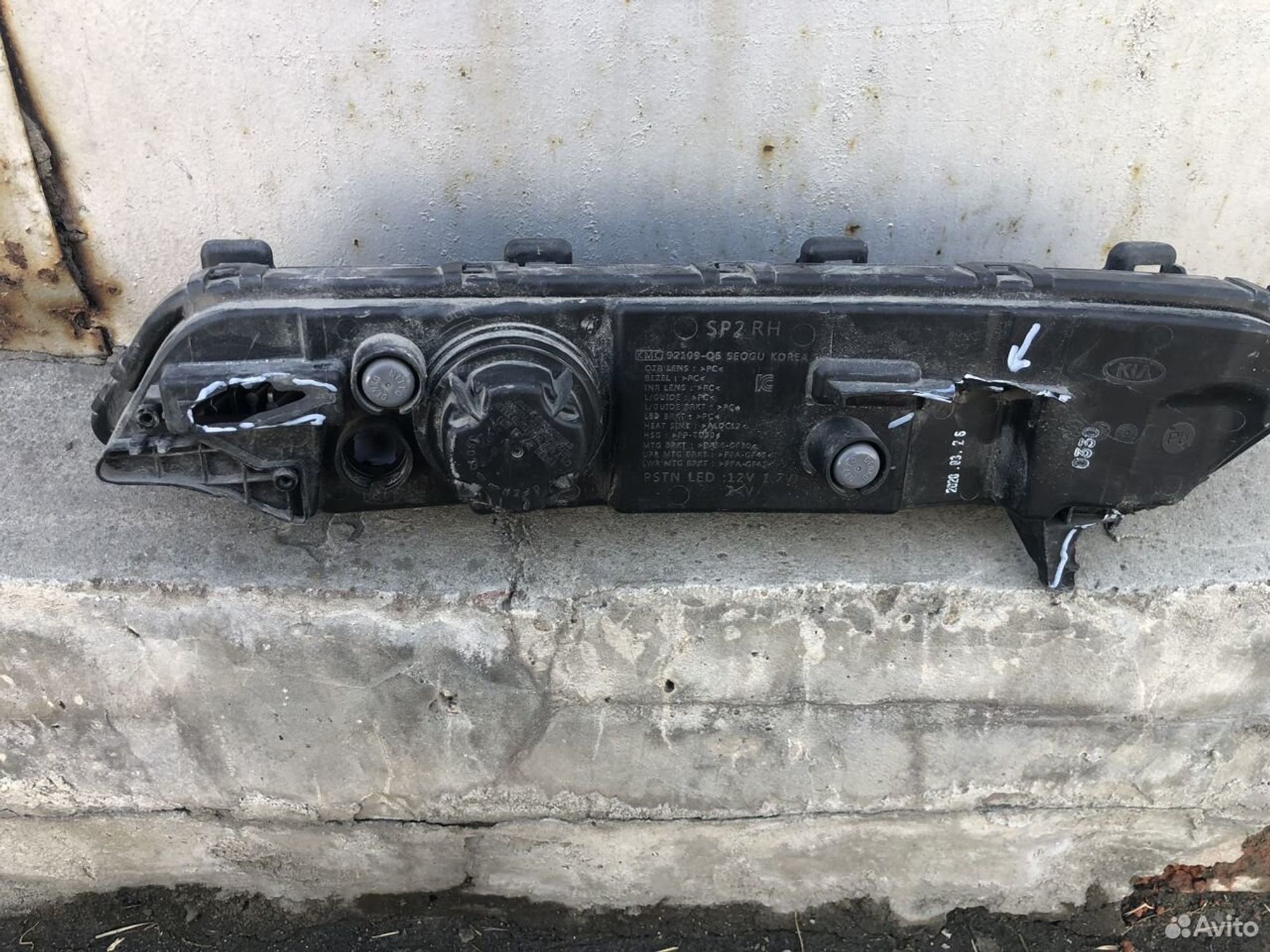 Дневной ходовой огонь правый Киа Селтос 19, 5000 рублей, Челябинск