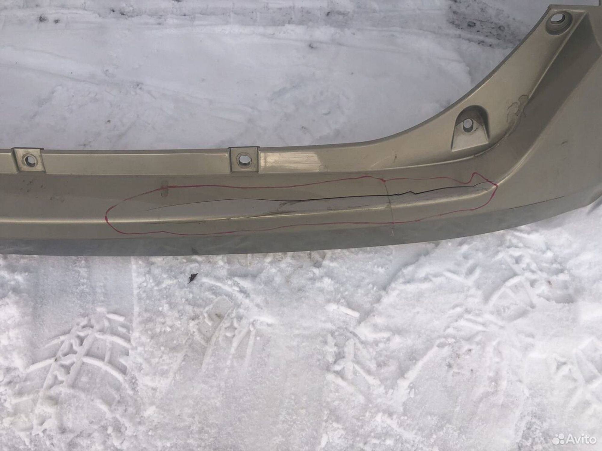 Бампер задний Лада Веста SW кросс, 1000 рублей, Челябинск