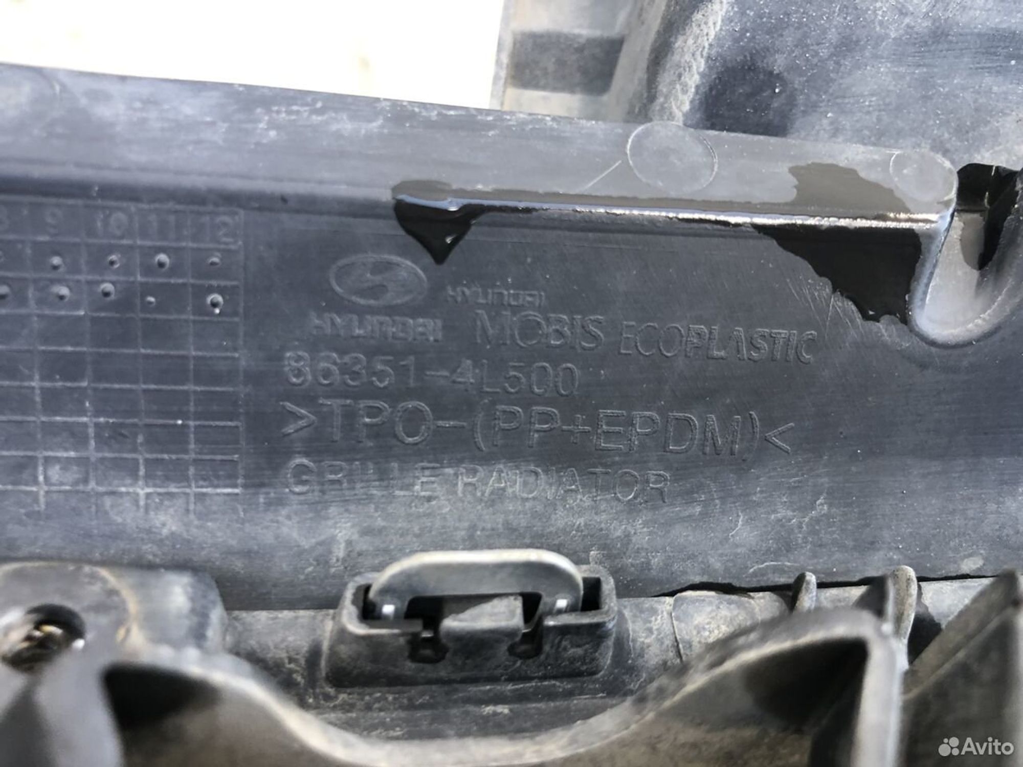 Решетка радиатора Хендай Солярис 14-17, 3000 рублей, Челябинск