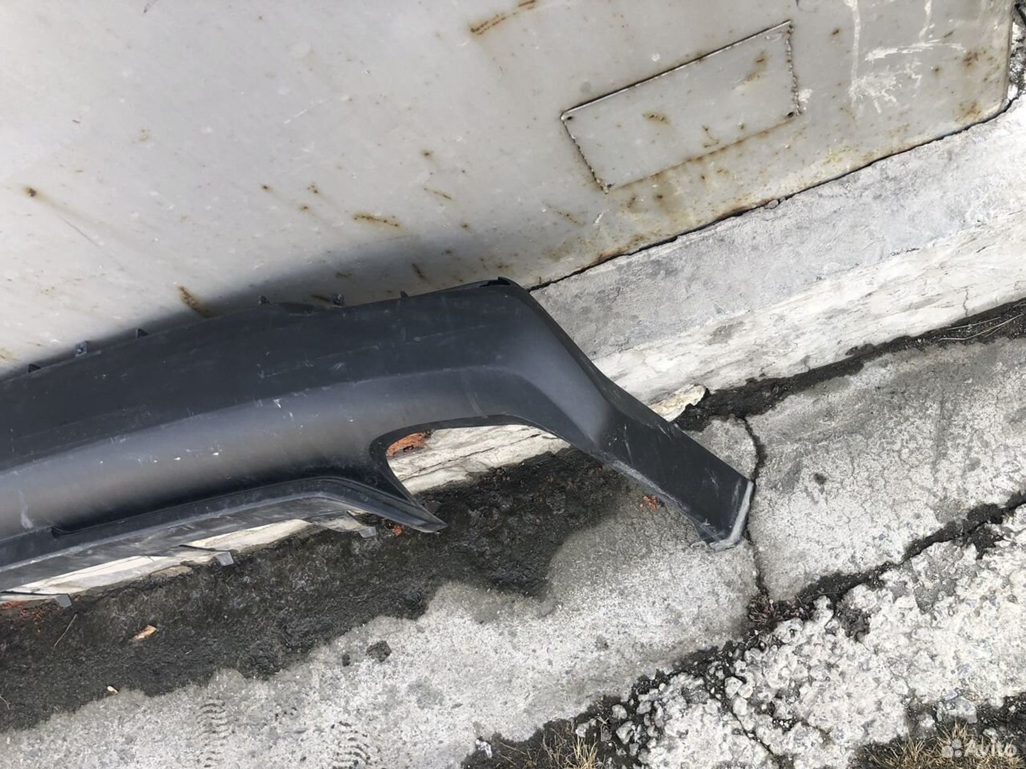 Накладка юбка заднего бампера Лексус NX, 2500 рублей, Челябинск