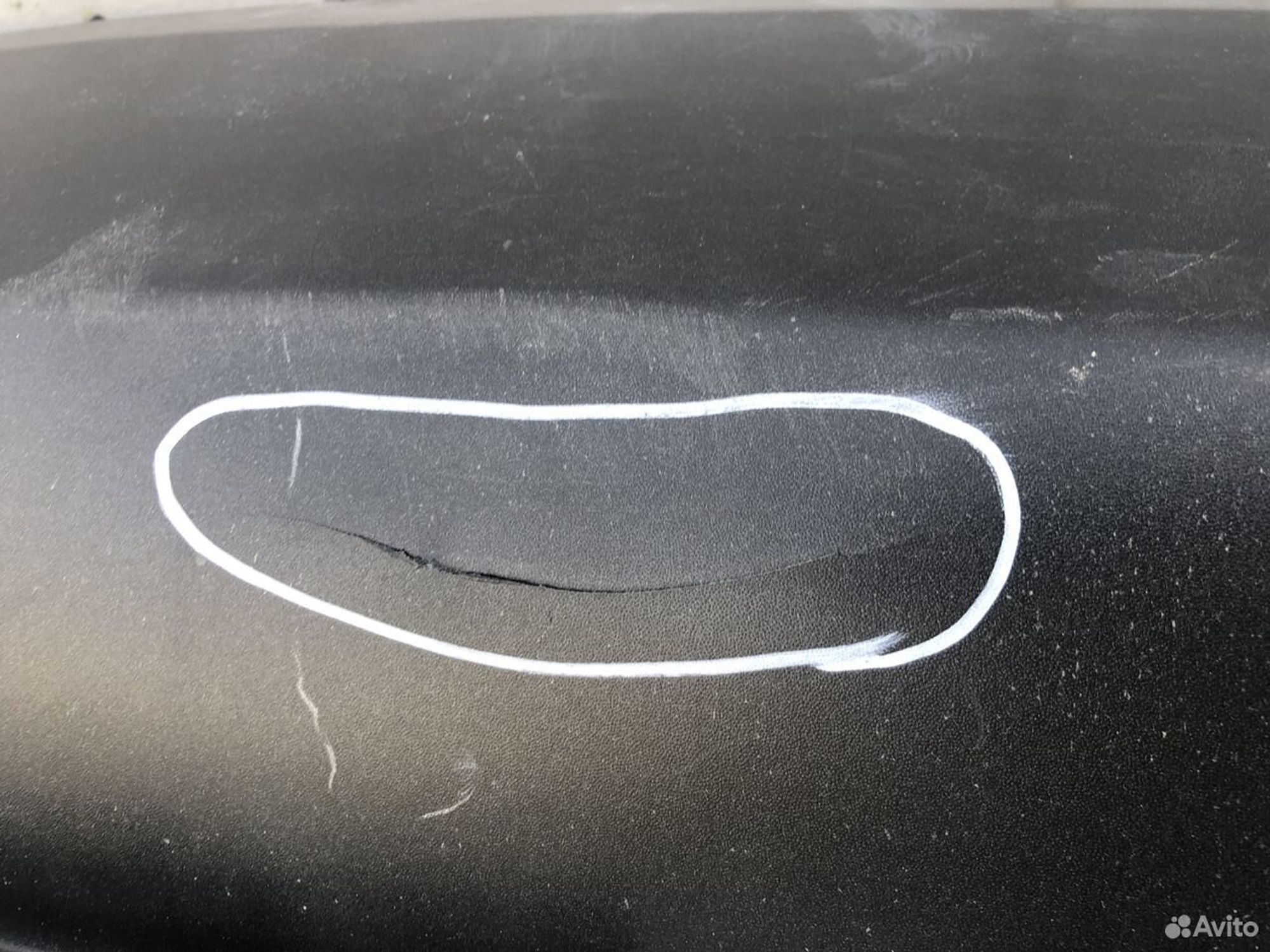 Накладка юбка заднего бампера Лексус NX, 2500 рублей, Челябинск