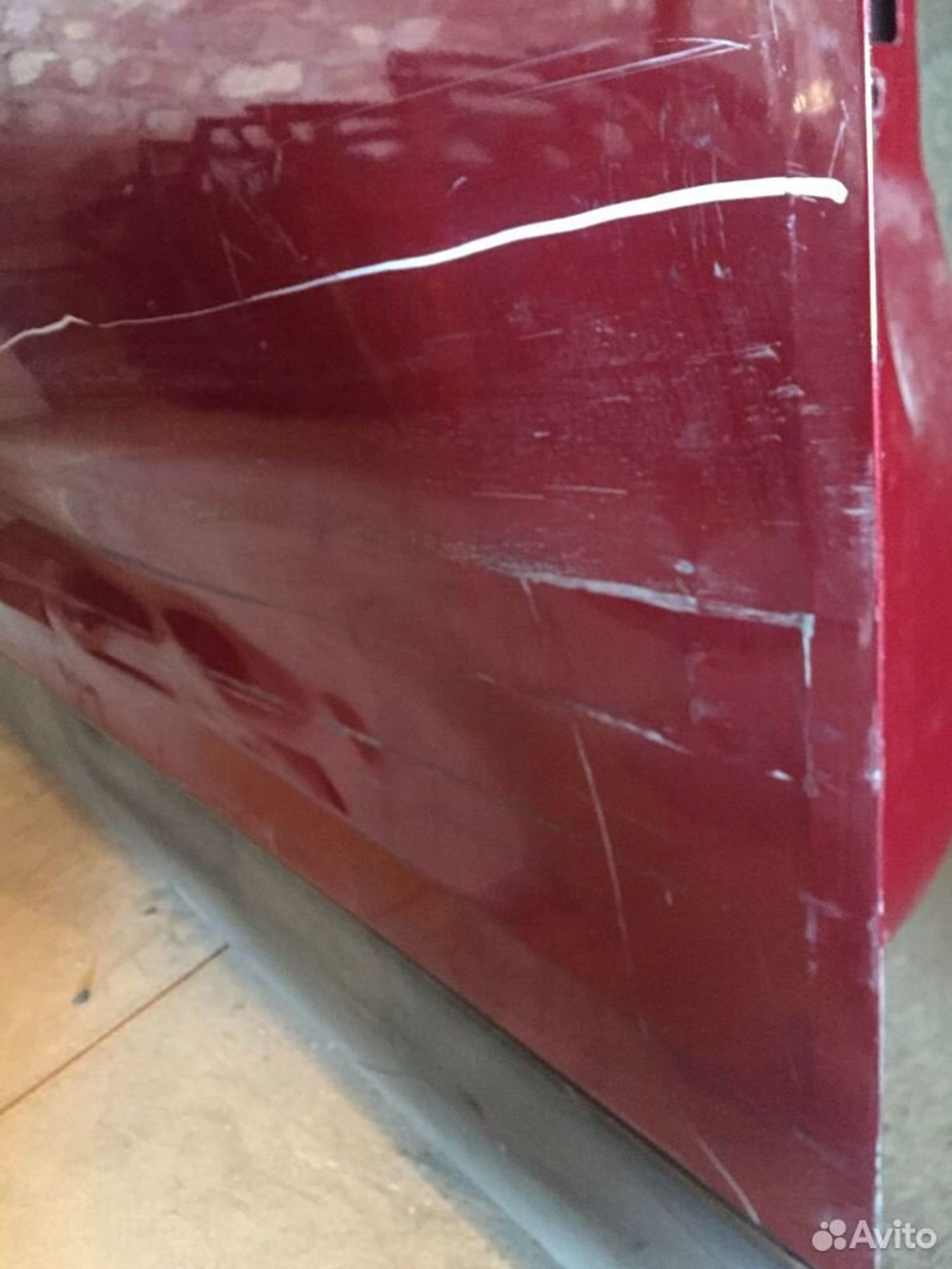 Дверь передняя правая Nissan Qashgai J11 красная, 6500 рублей, Челябинск