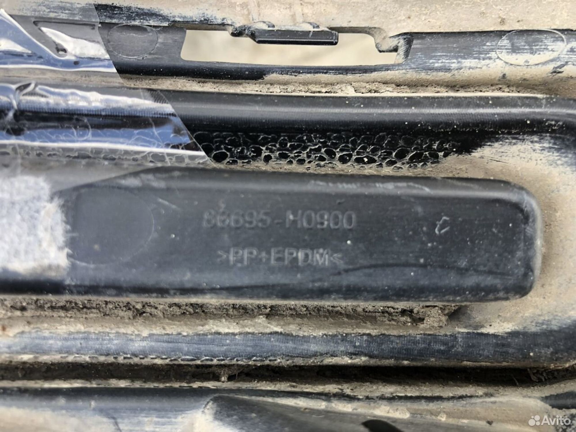 Накладка заднего бампера правая Киа Рио X-line X, 700 рублей, Челябинск