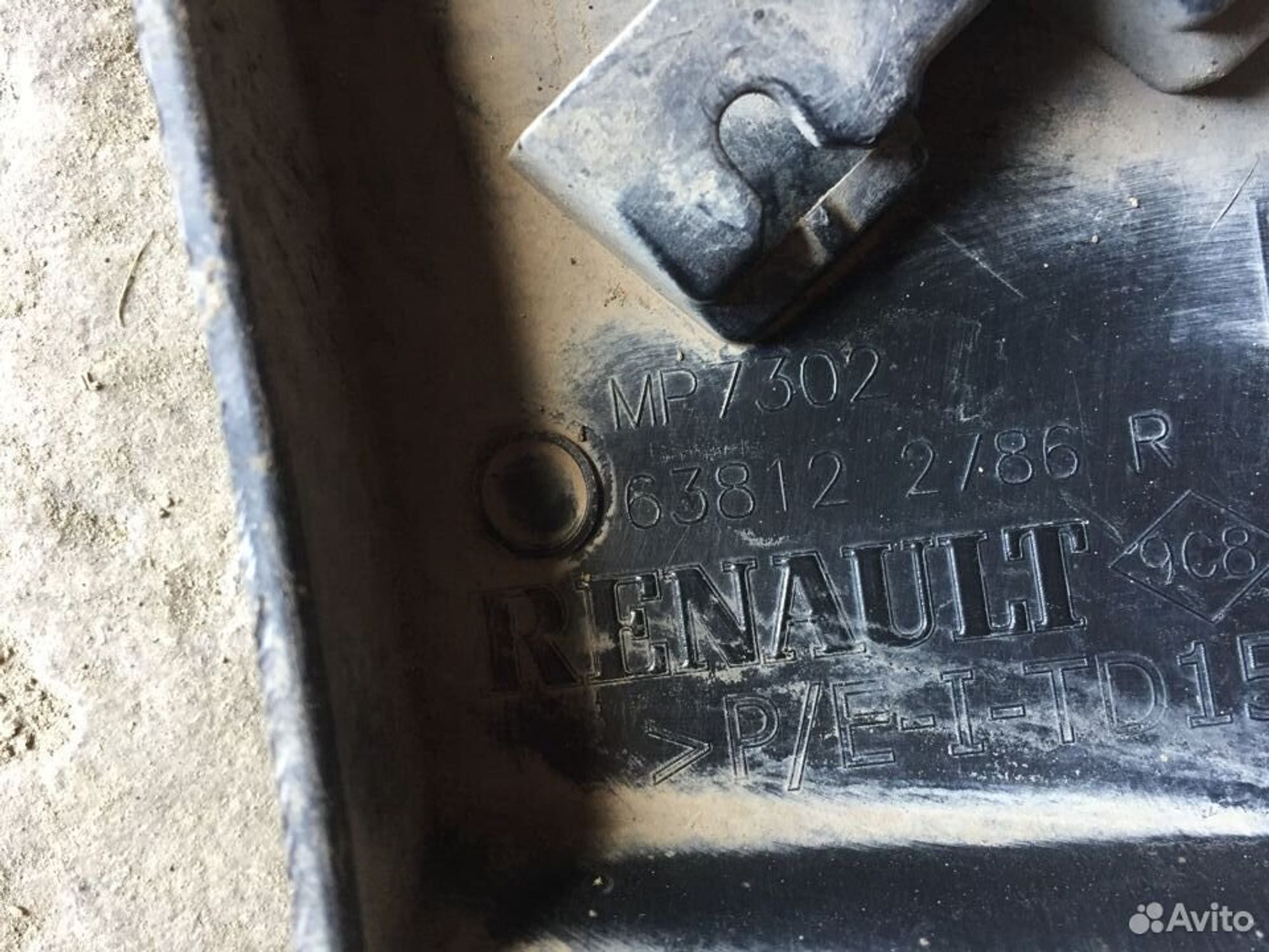 Молдинг переднего правого крыла Renault Kaptur, 800 рублей, Челябинск