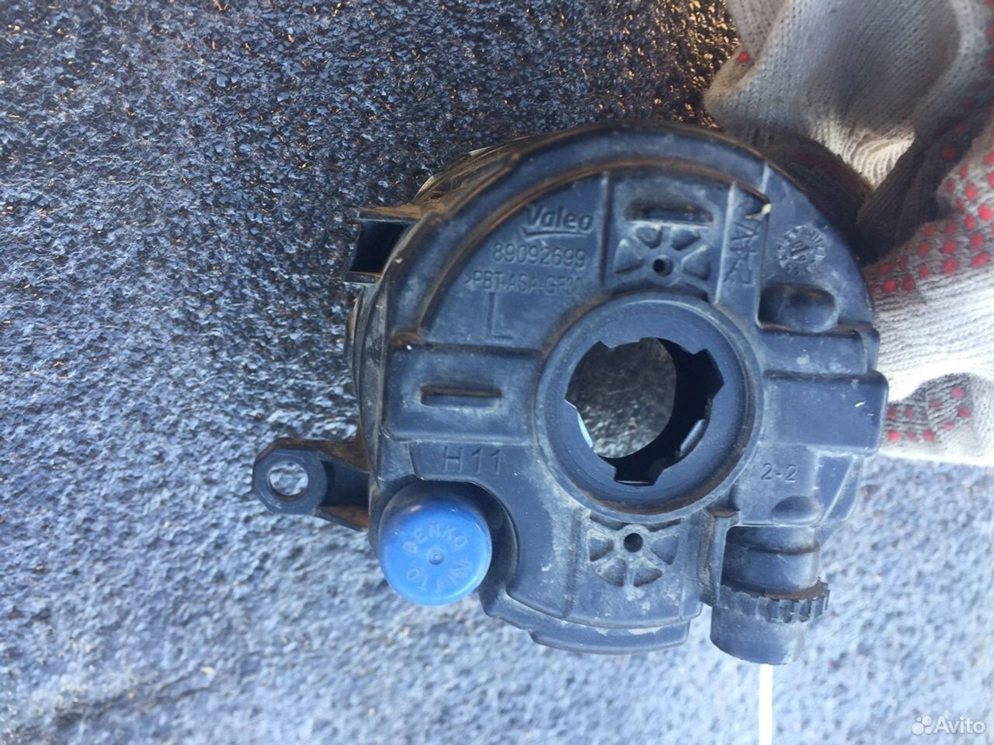 Фара противотуманная левая Тойота Лэнд Крузер Прад, 1500 рублей, Челябинск