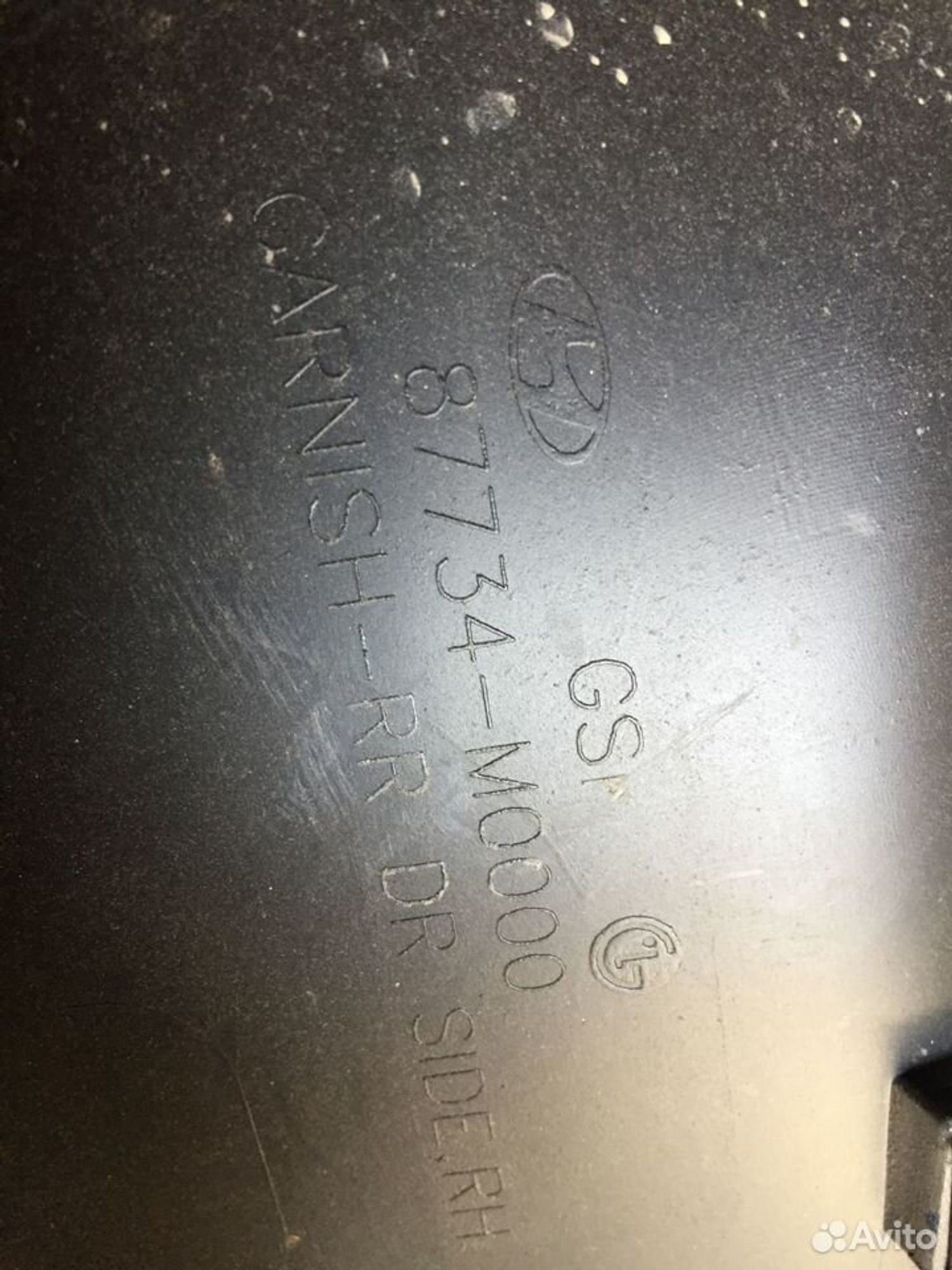 Молдинг задней правое двери Hyundai Creta, 500 рублей, Челябинск