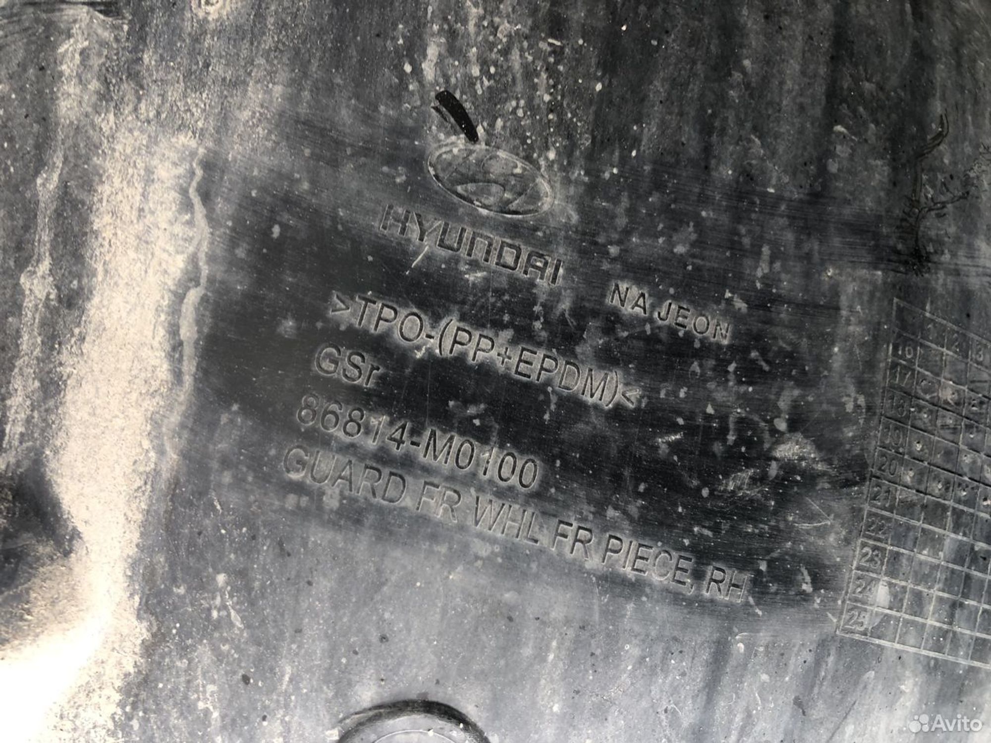 Подкрылок пепедний правый Хендай Крета, 3000 рублей, Челябинск